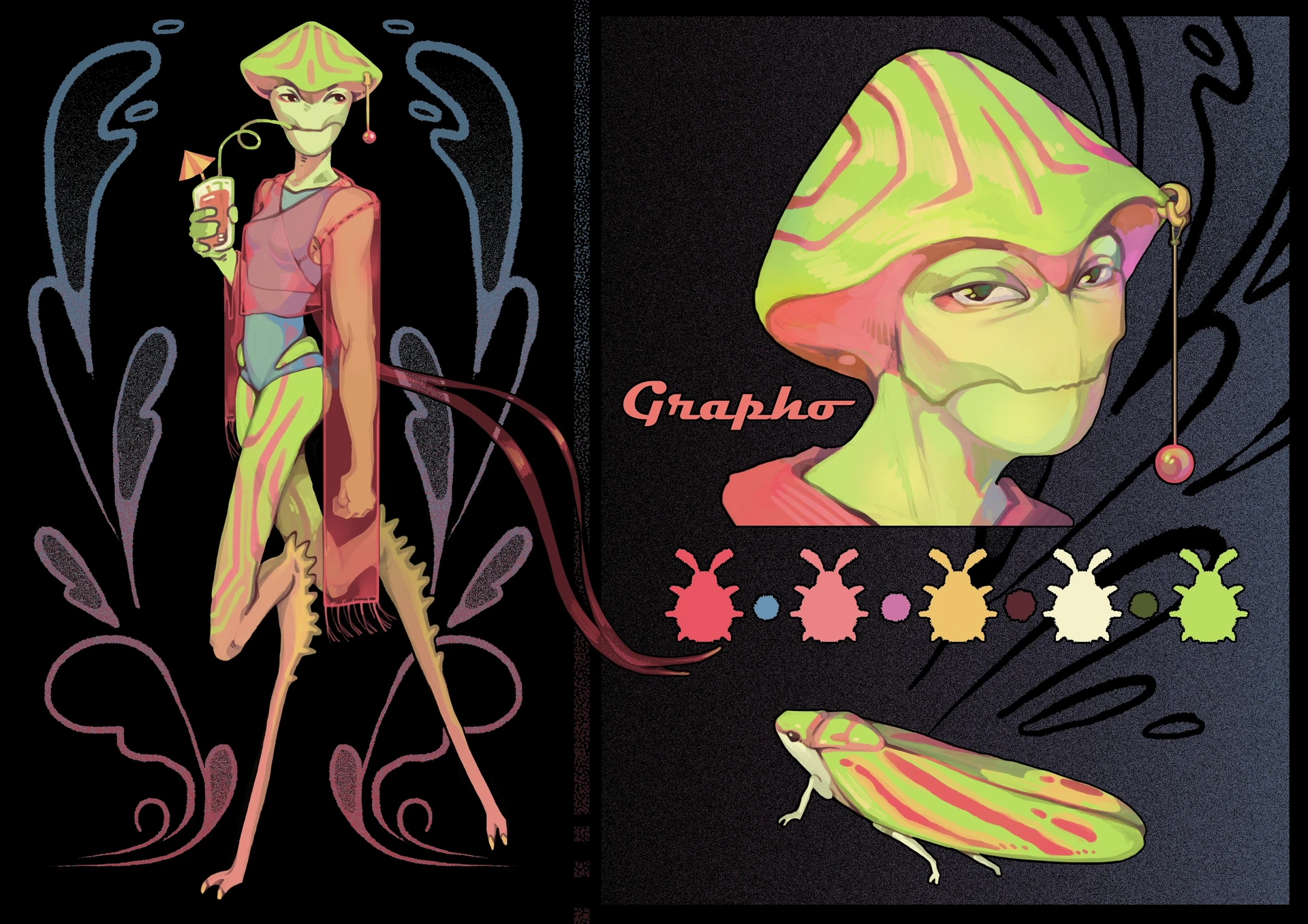 ArtStation - Insect girls