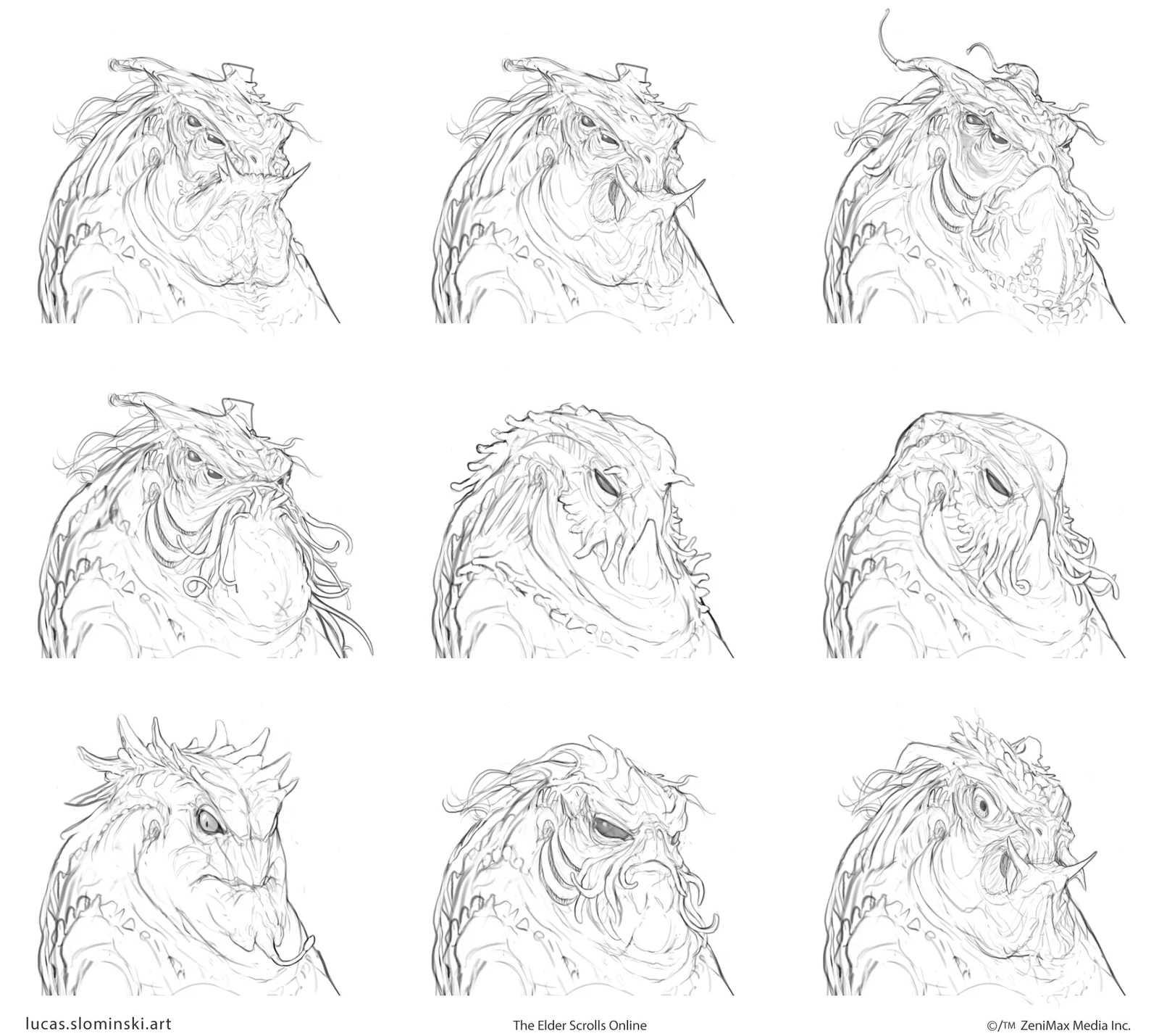 Exploration of different head appearances