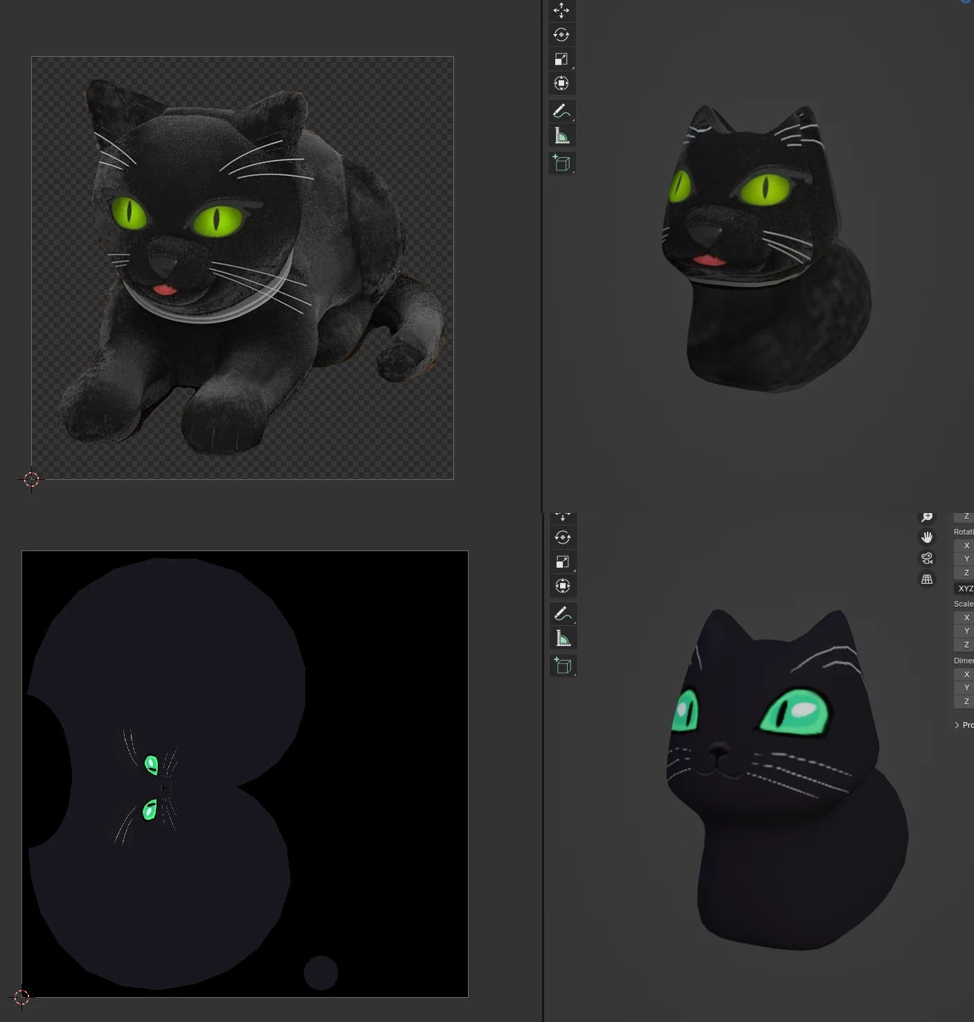 Gouto Texture Comparisons