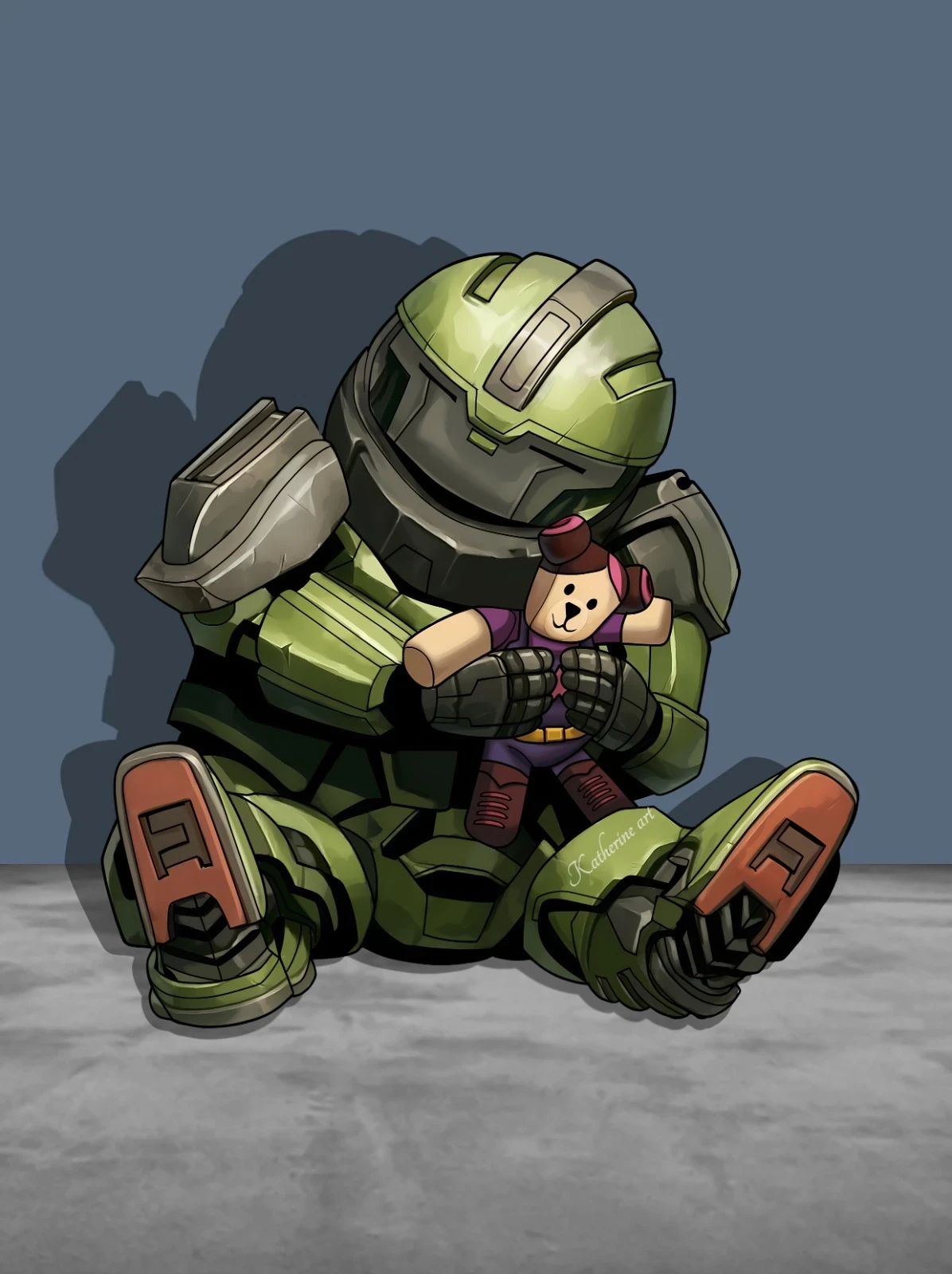 ArtStation - Bulkhead Child Form | Character Art