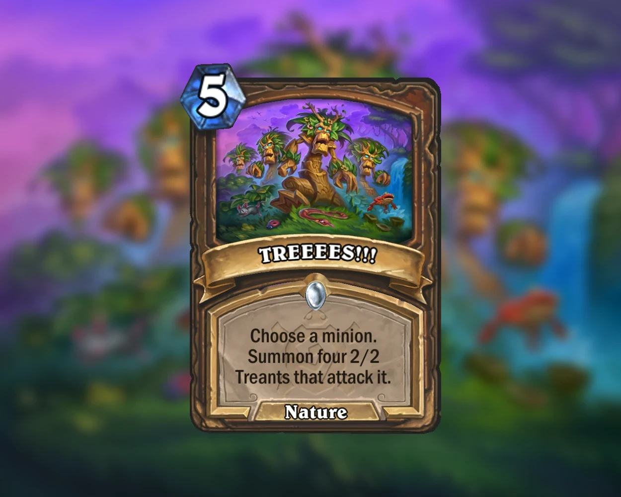 TREEEES!!! card