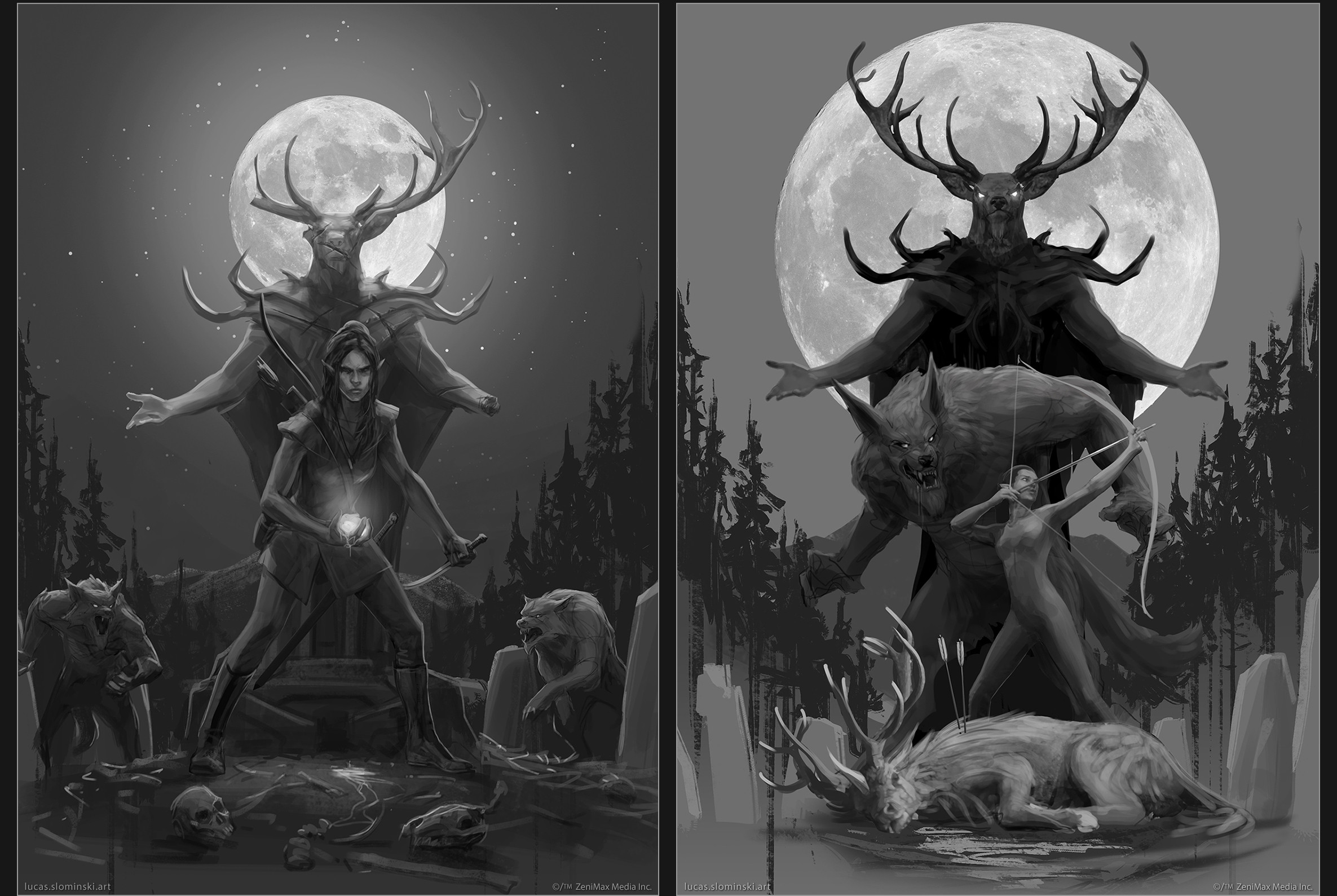 Compositional sketches