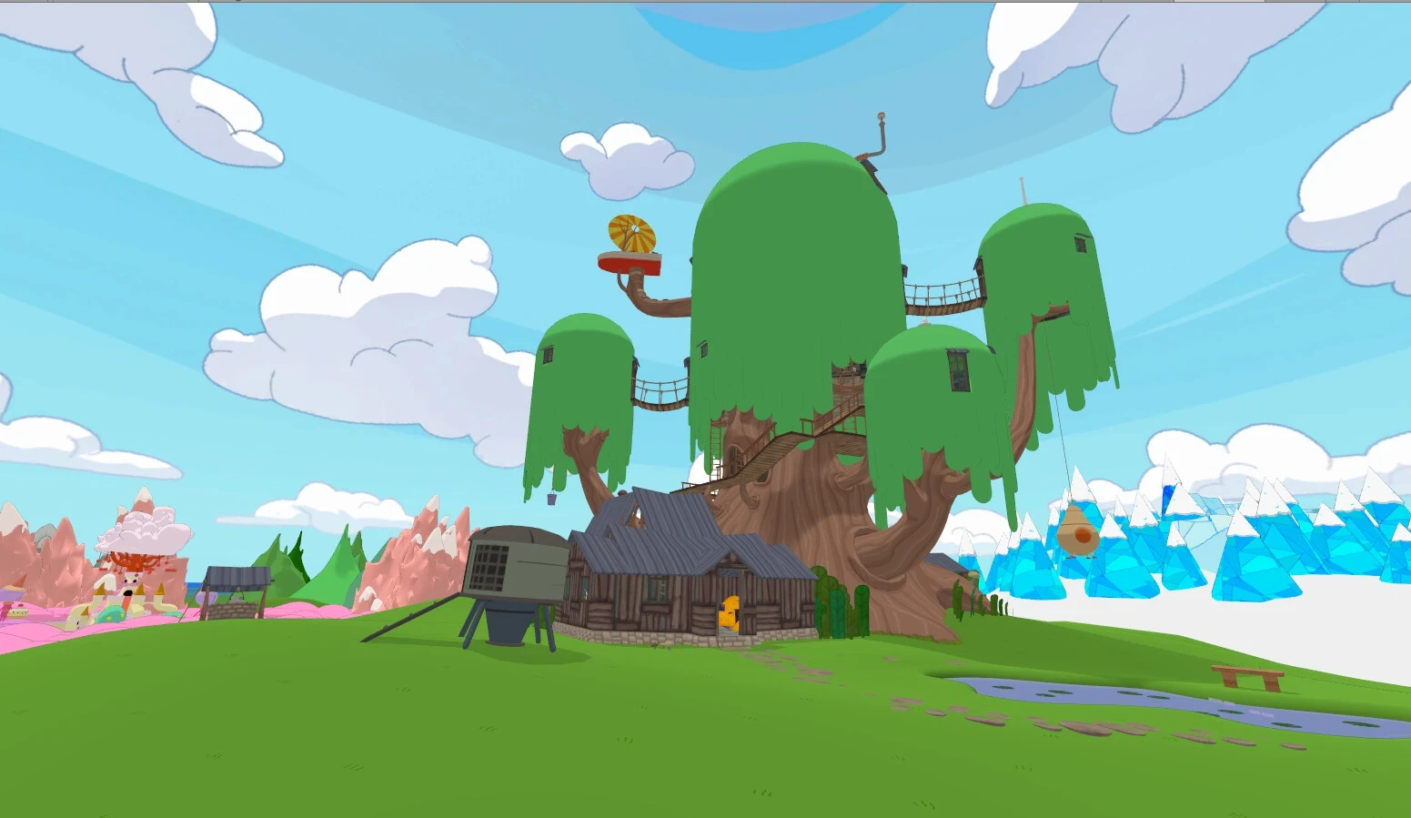 ArtStation Finn Jake's Tree Fort (Adventure Time)