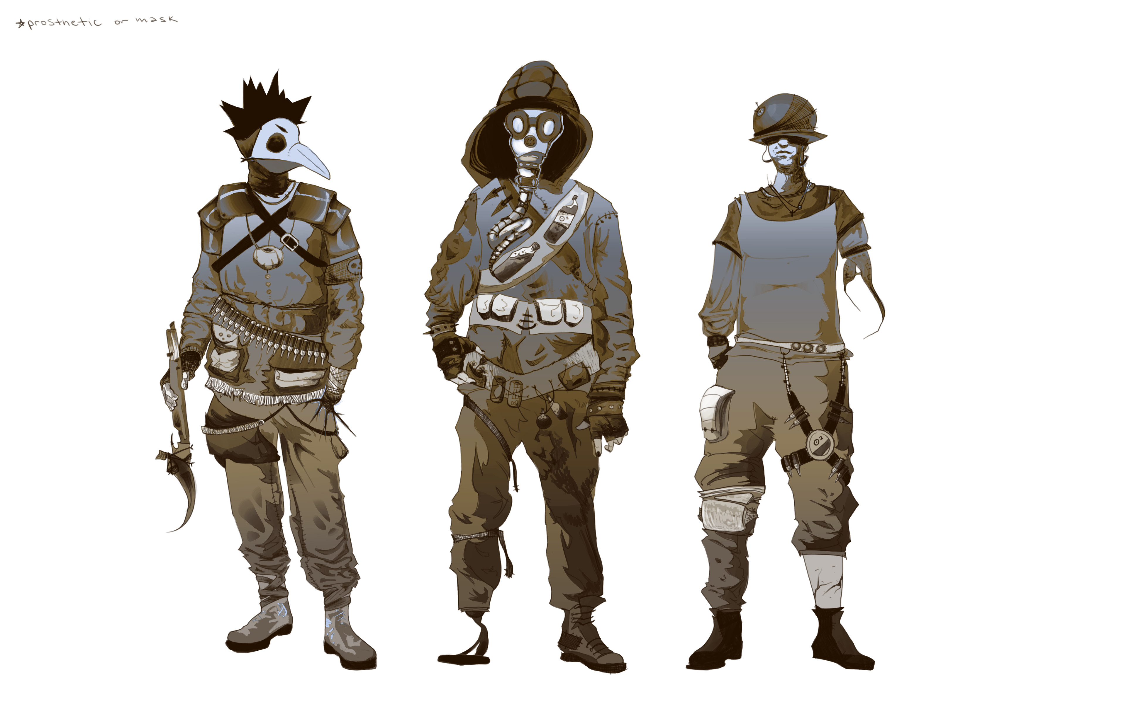 Initial sketches
