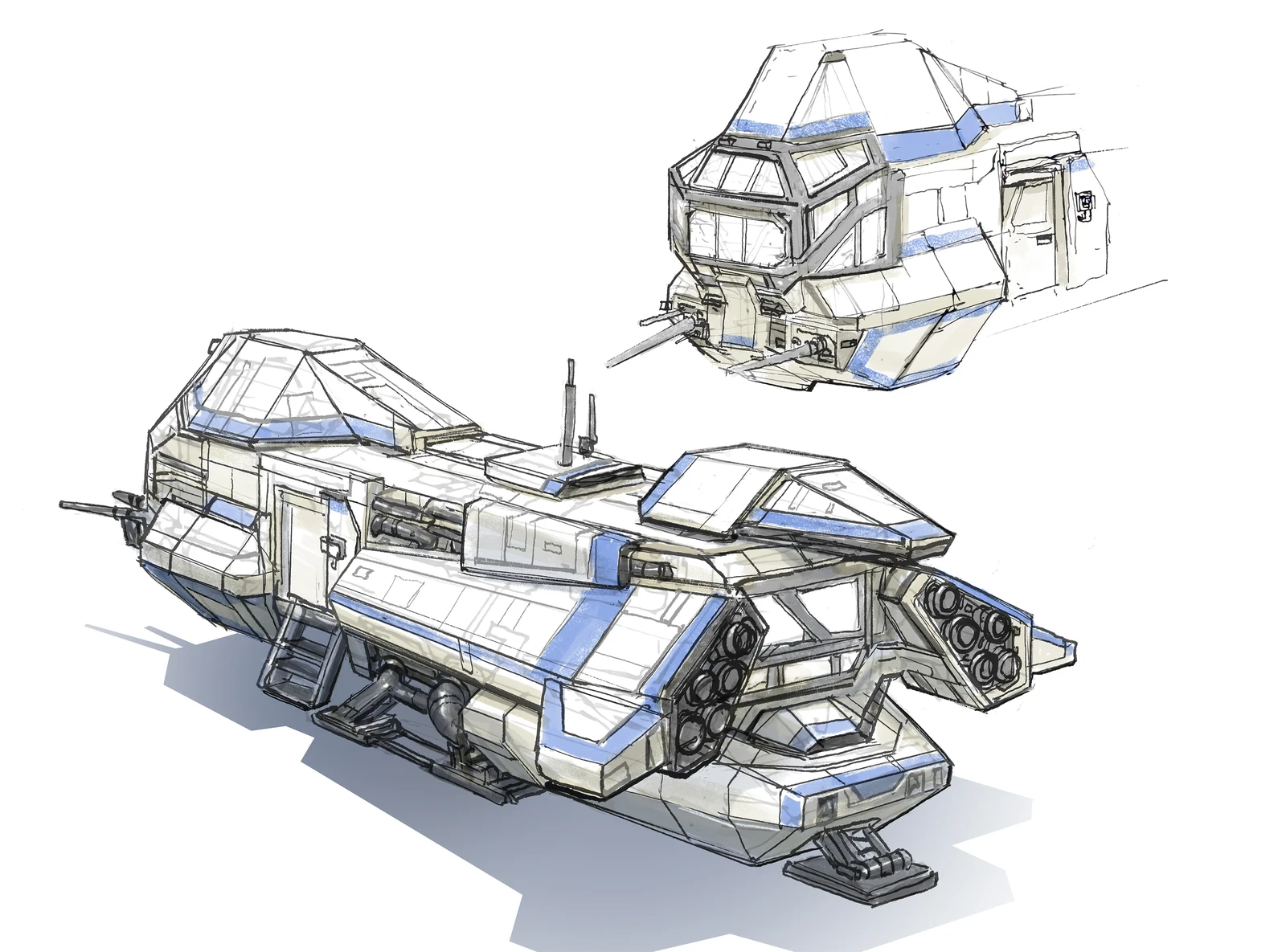 Mobile AirBnB Spaceship