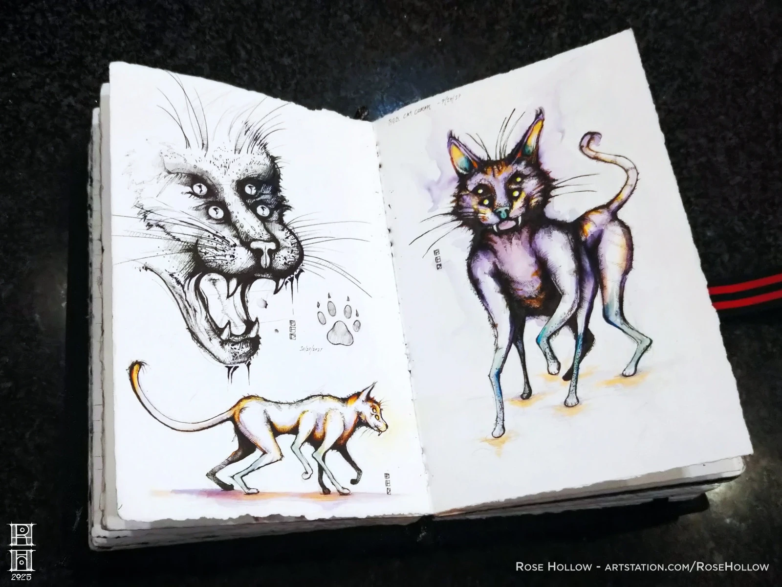 Sketchbook photo