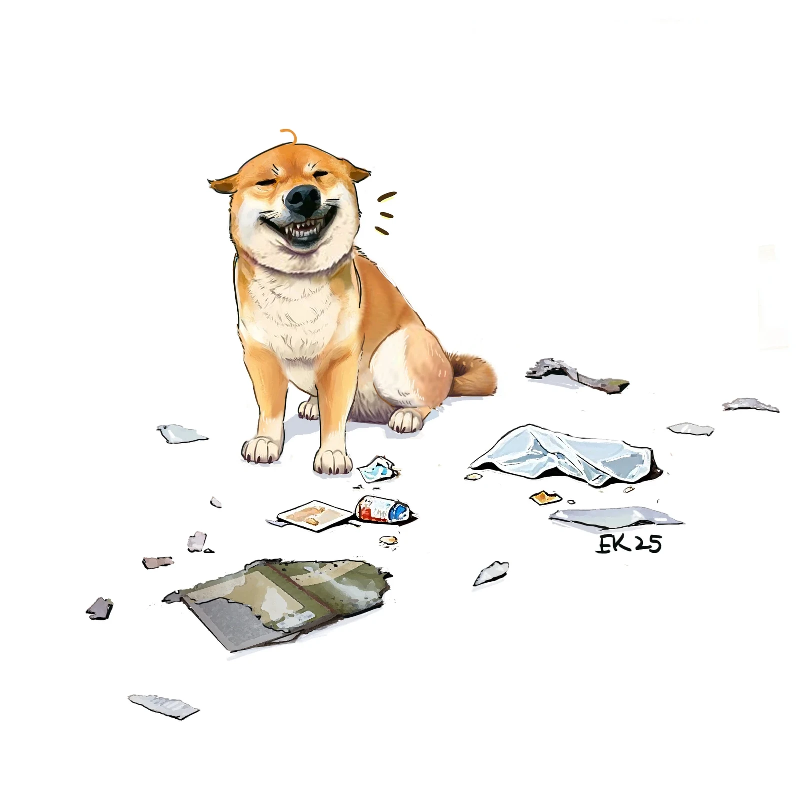 guilty? dog