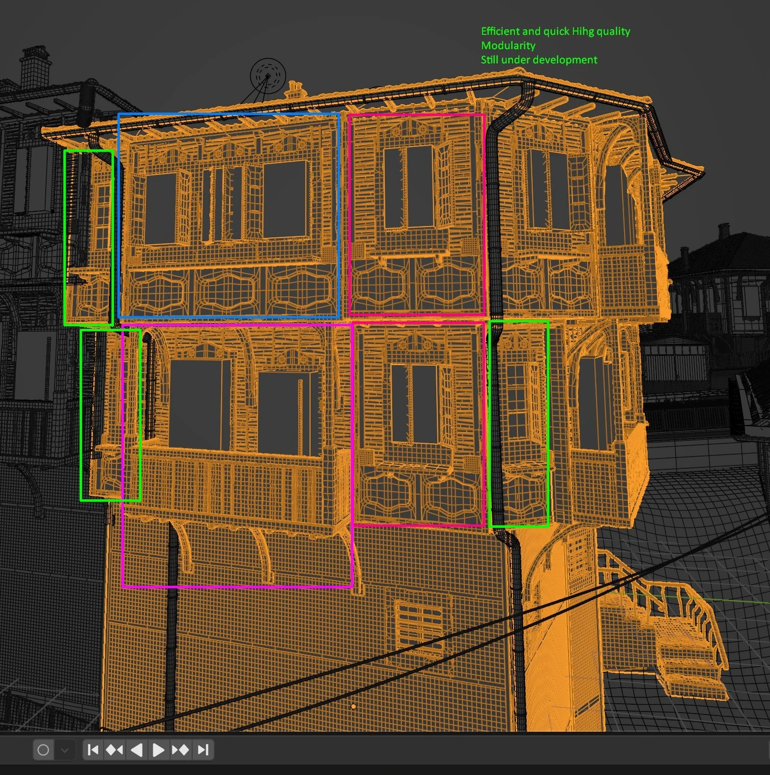 high detail modularity with tons of versatility