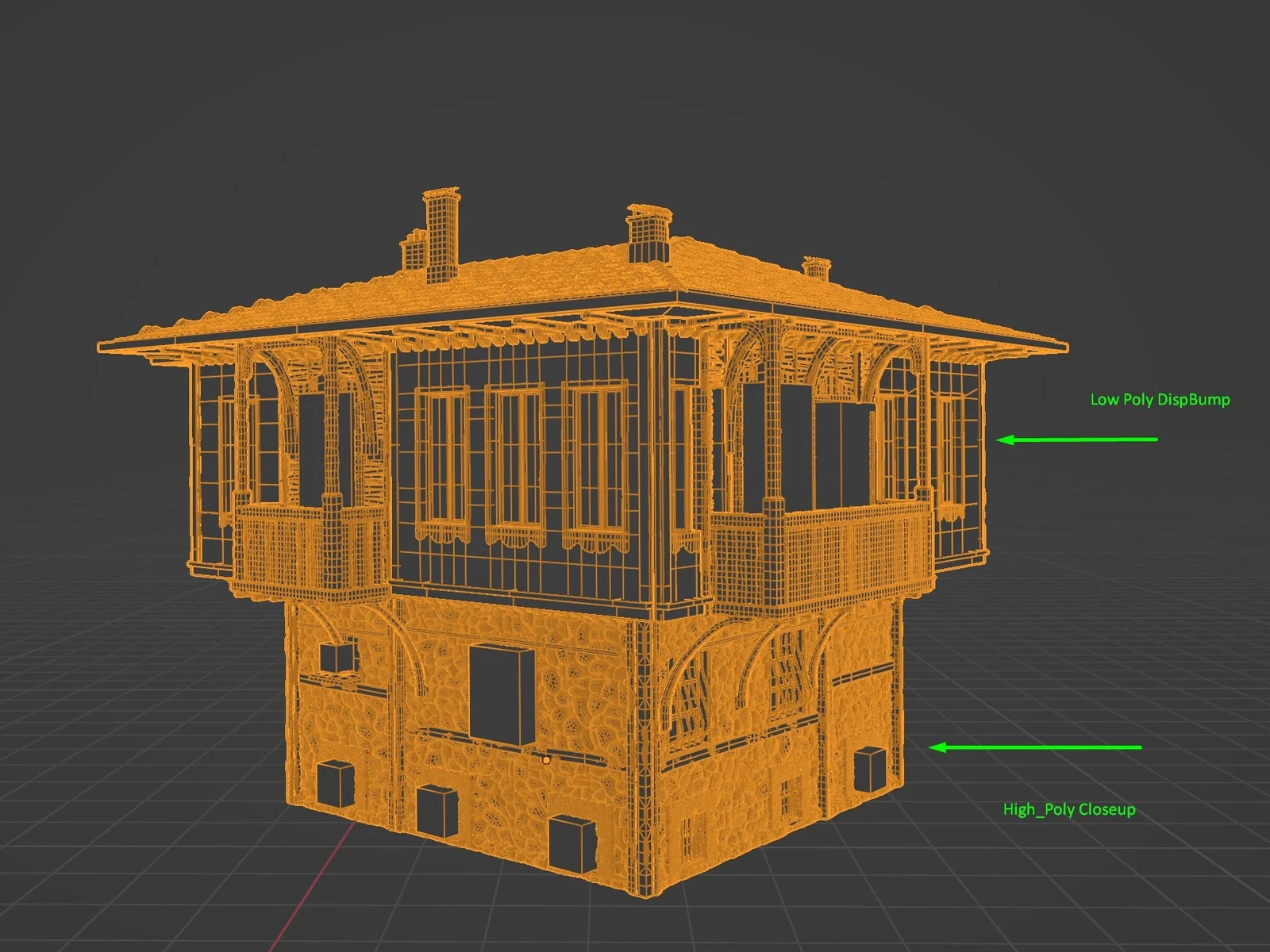 Simple Building non baked