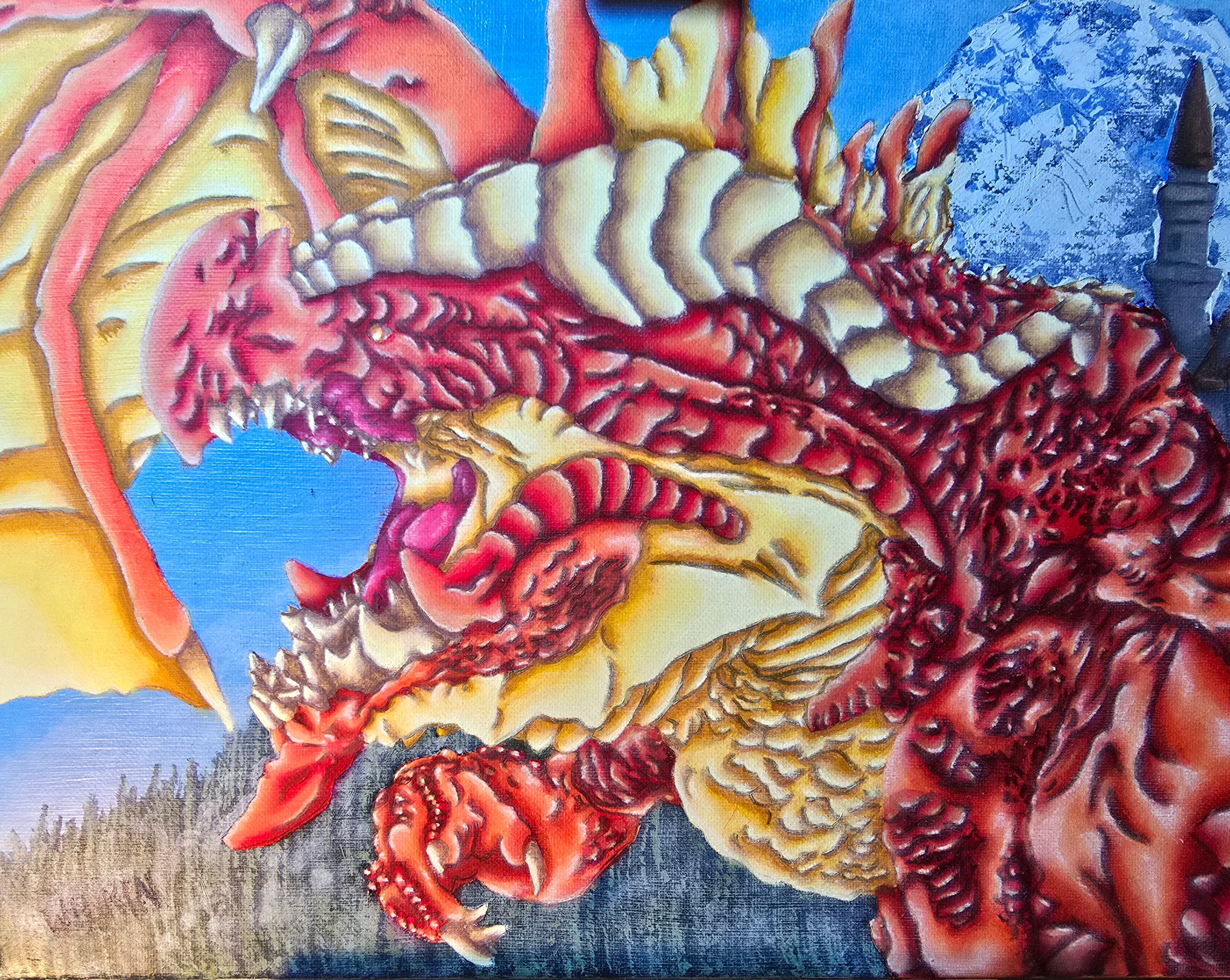 Red Dragon Close up