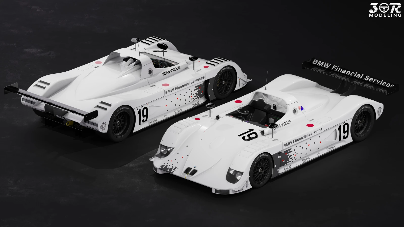 #002/98 Team Goh n°19, Essais Préqualificatifs 24 Heures du Mans 99: 20th. Made by me