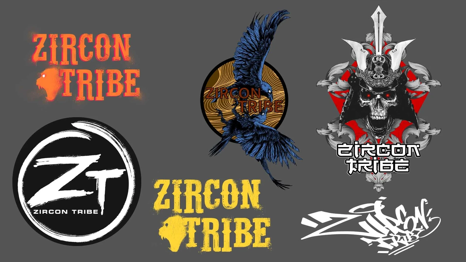 Zircon Tribe Sticker Designs