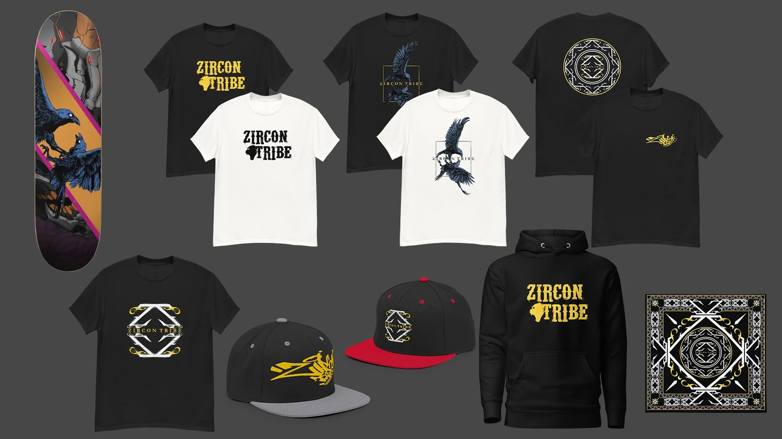 Zircon Tribe - Merch Design