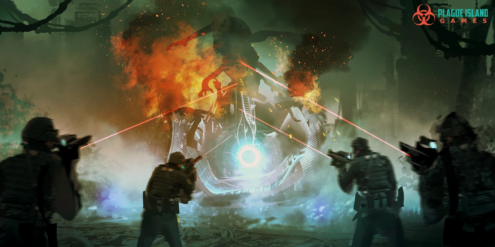 Downed Alien Ship TTRPG Earth Siege The Arrival