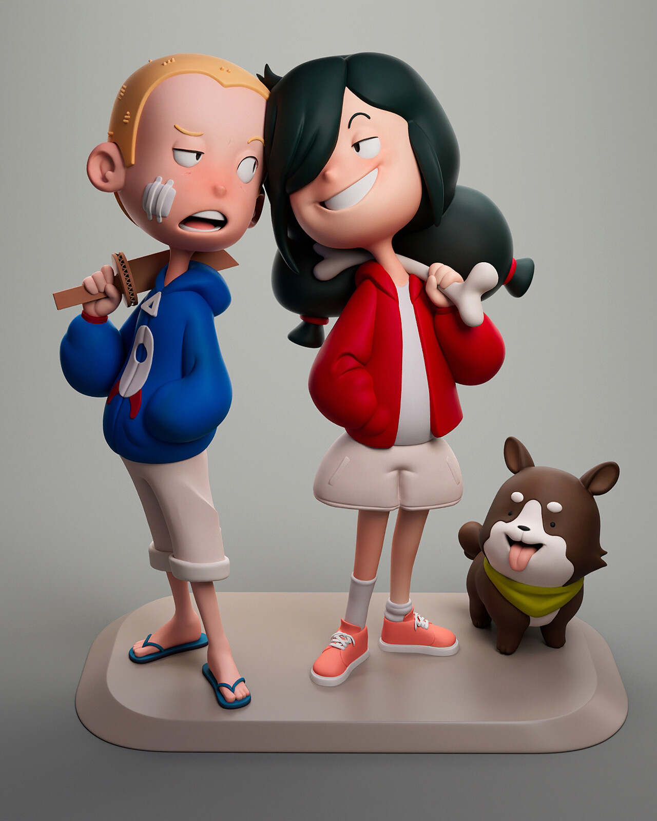 Project Infrared Characters