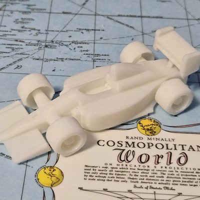 3D Printed F1 Racing Car