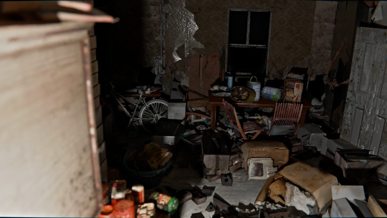 Abandoned House Demo Scene rendered in Cycles