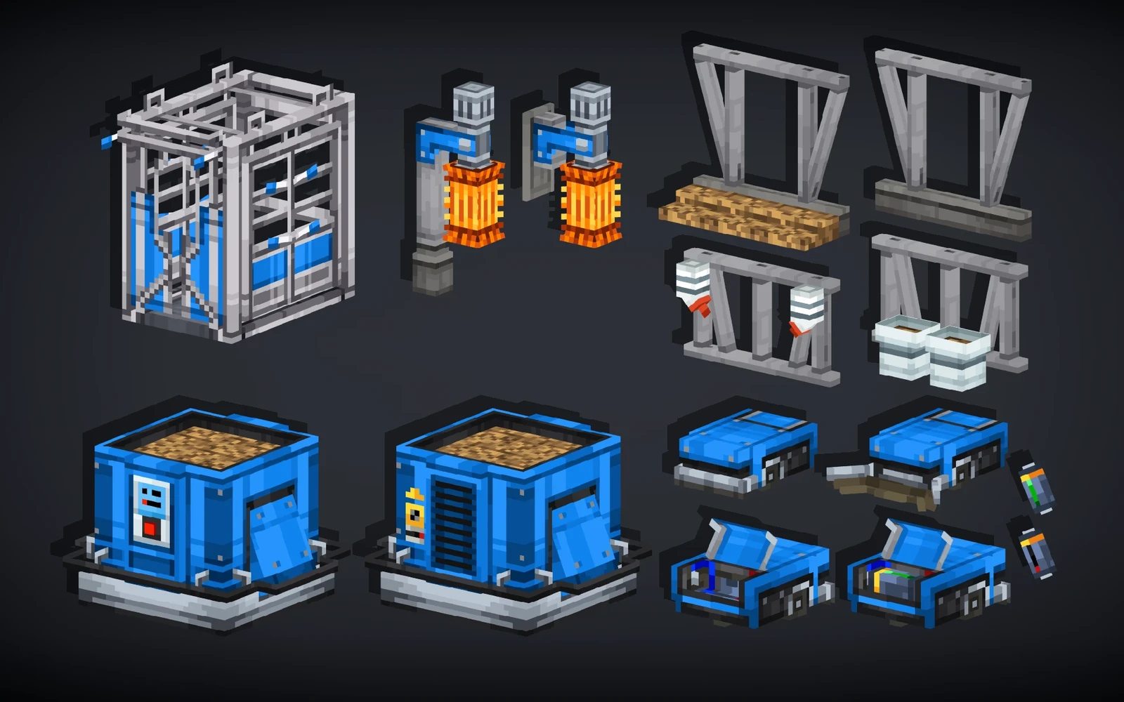 Cow related equipments