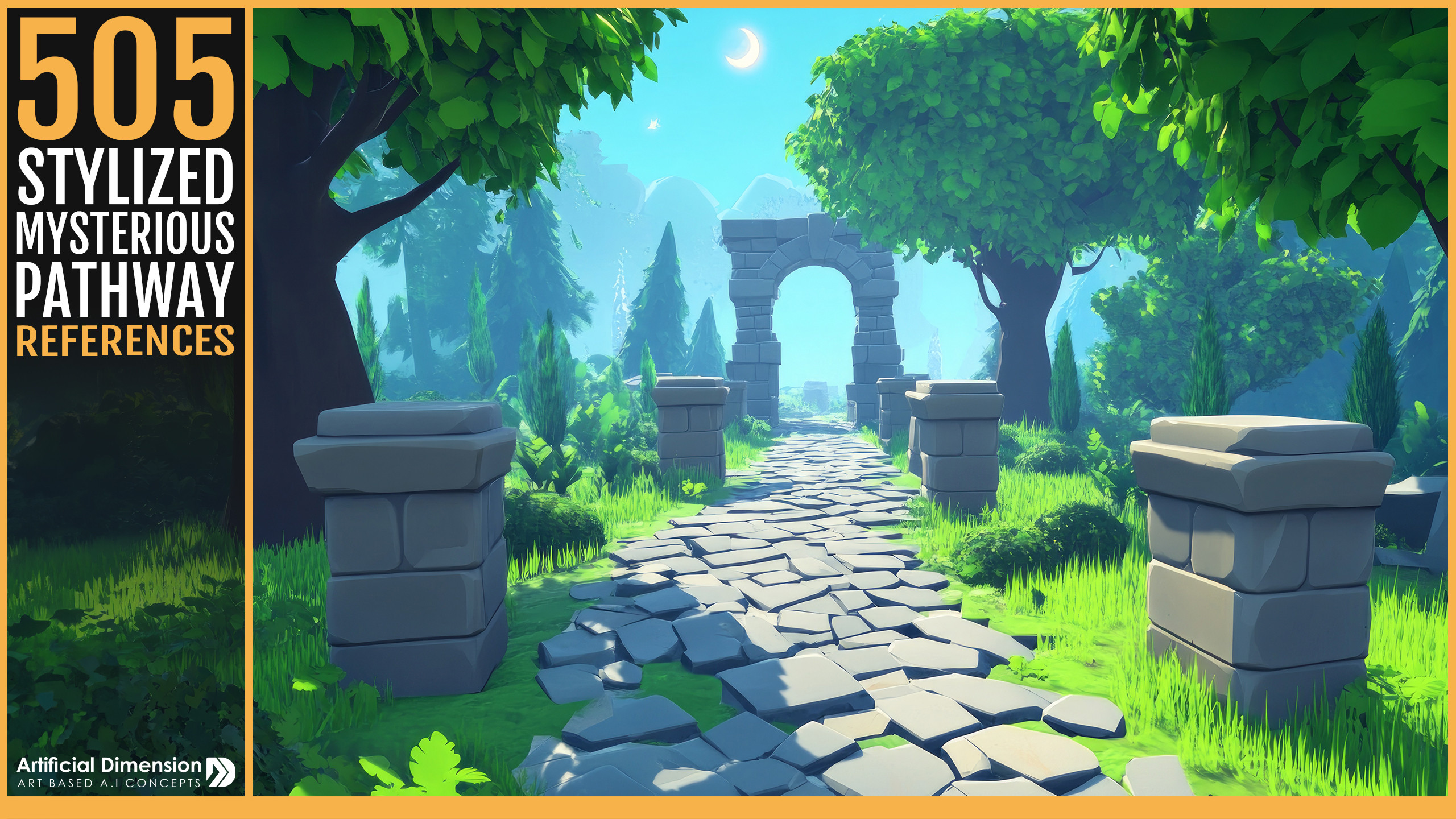 Product Link: https://www.artstation.com/a/50459163
Stylized Environment &amp; Props Bundle VOL07 [70%OFF]: https://www.artstation.com/a/44357223
