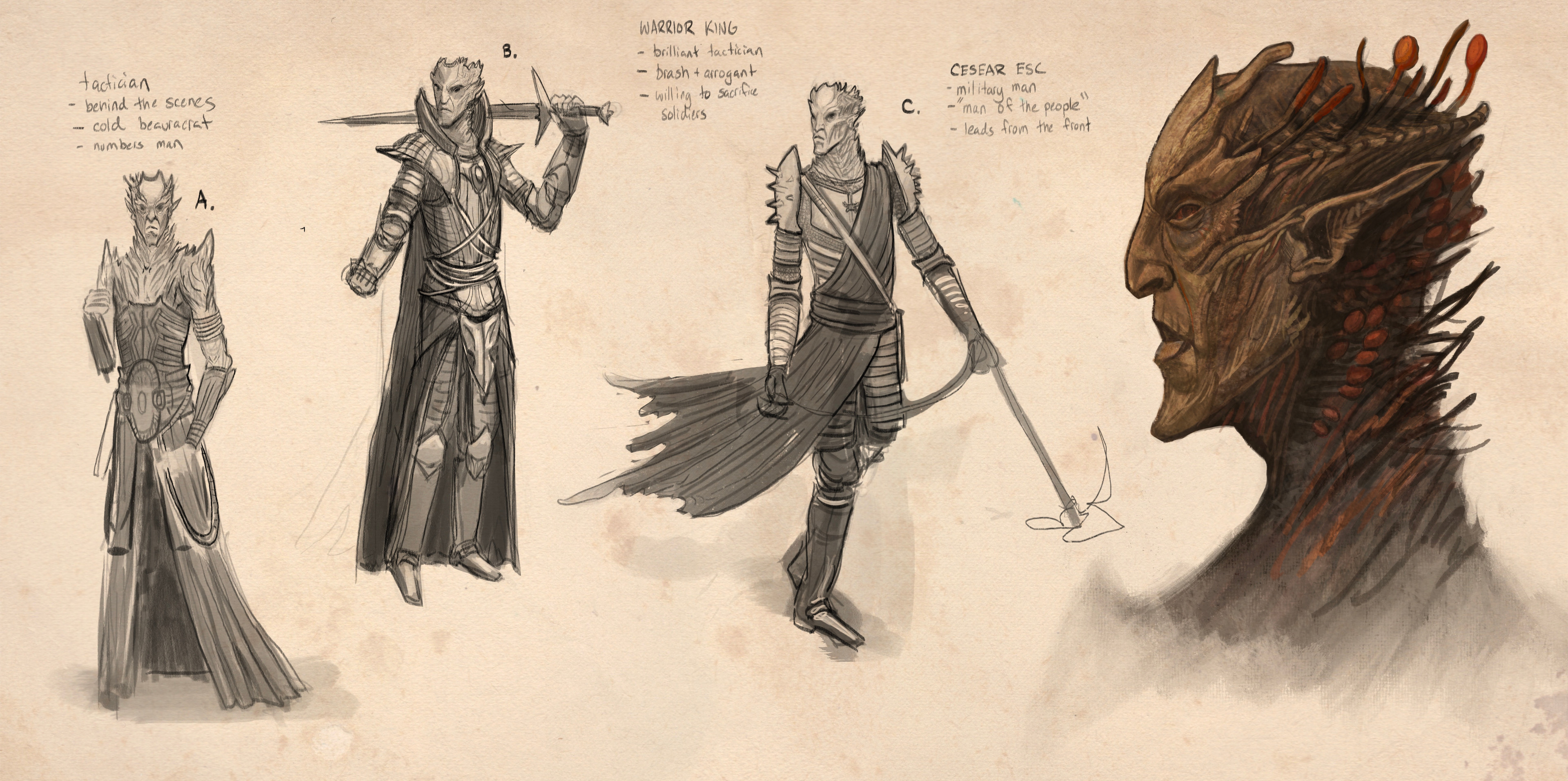 Original sketches