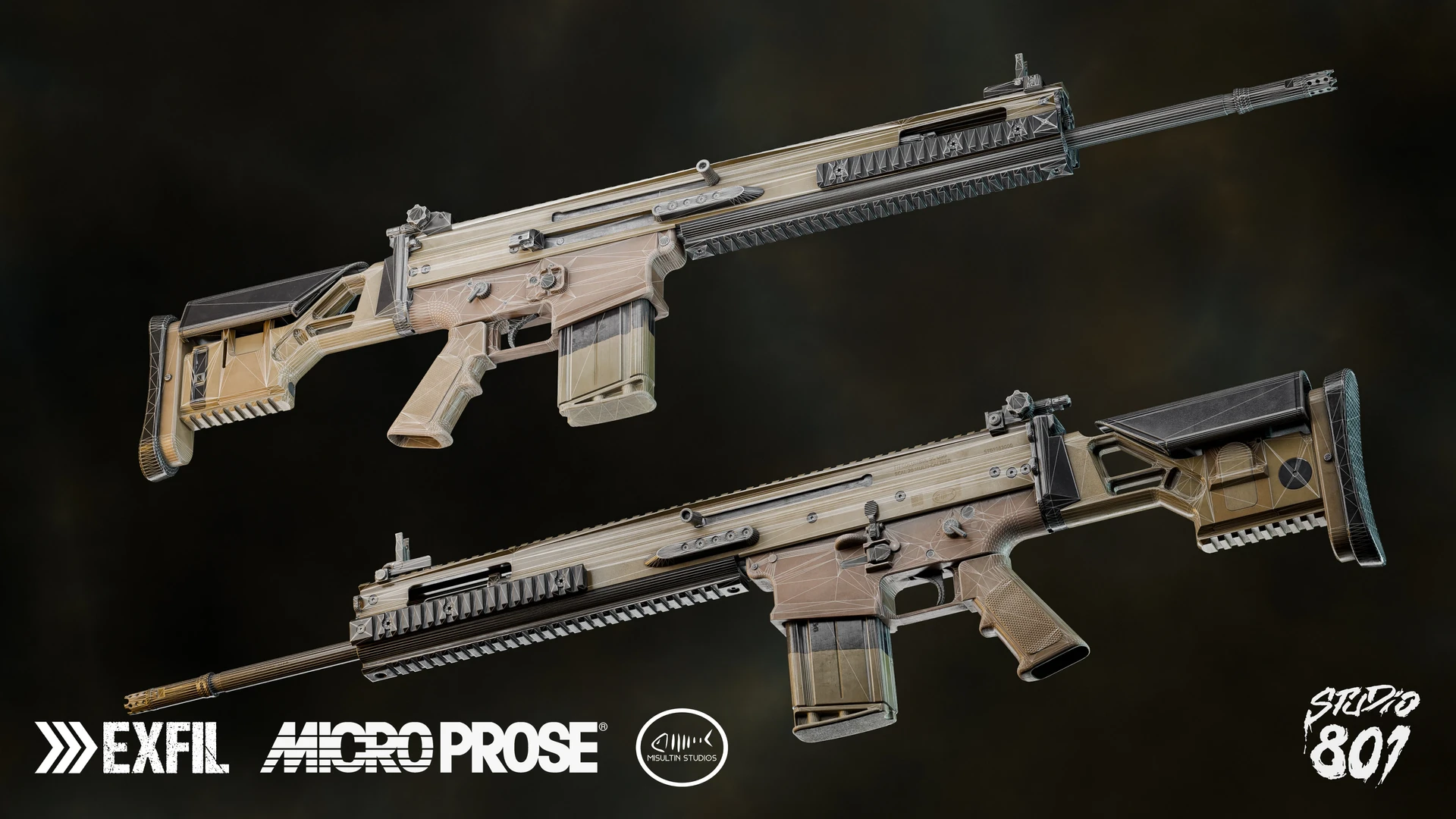 ArtStation - SCAR SSR (Mk 20 Mod 0)