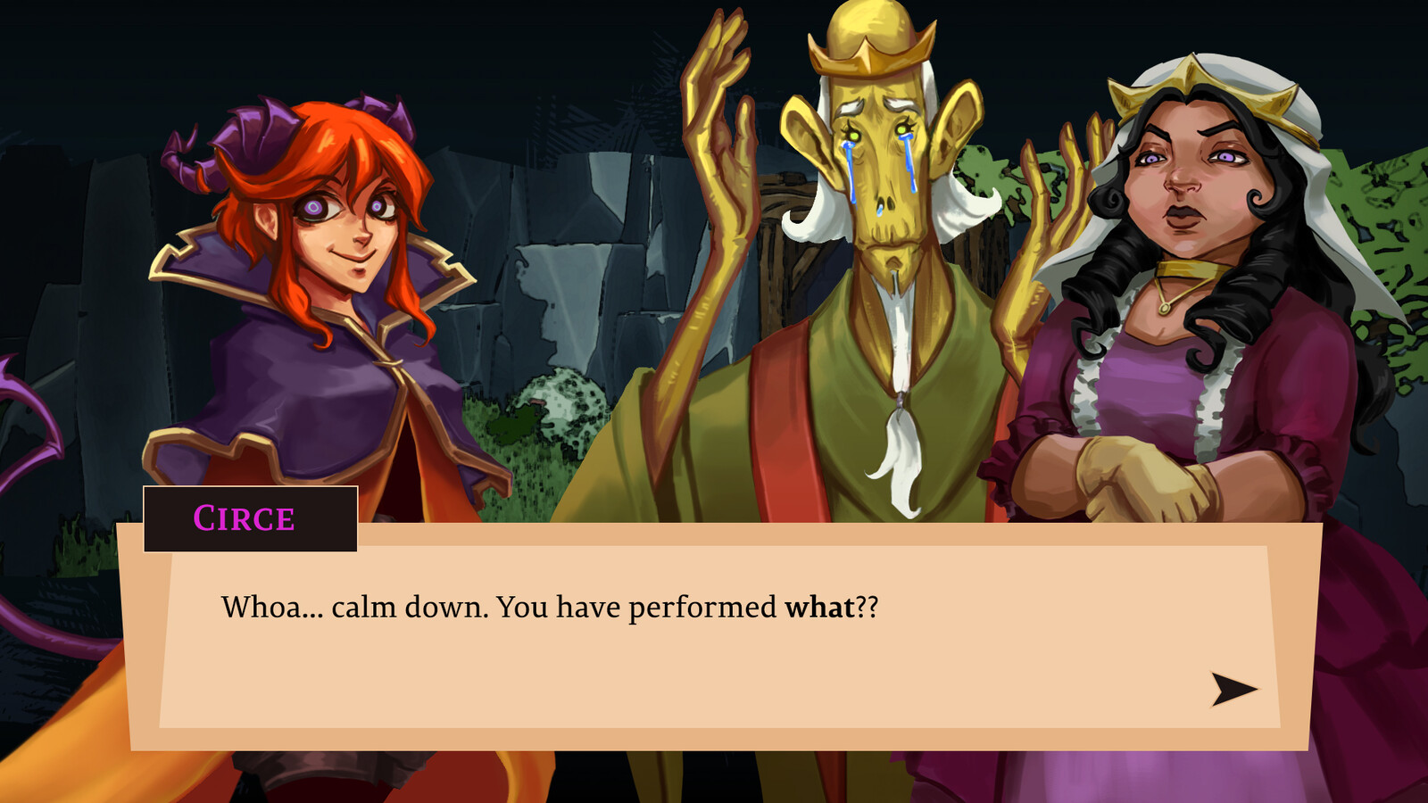 Visual Novel design