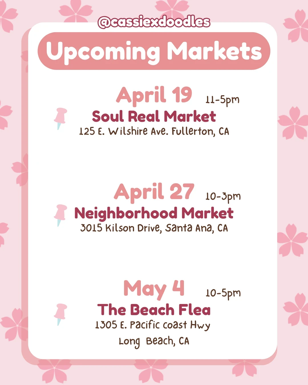 Marketing: Upcoming Event Material for Social Media