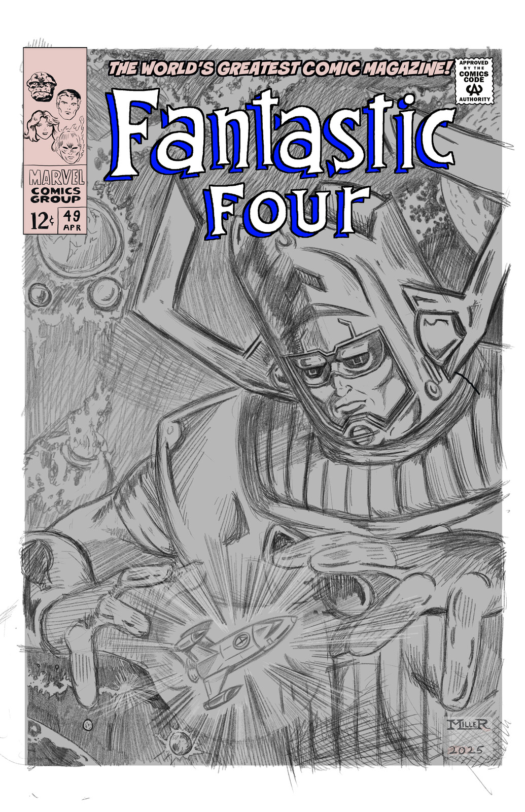 Fantastic Four 49 Tribute Cover