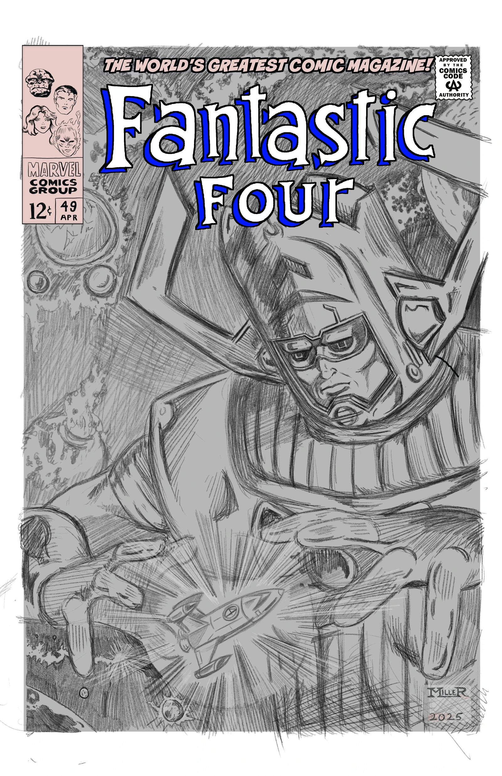 Fantastic Four 49 Tribute Cover