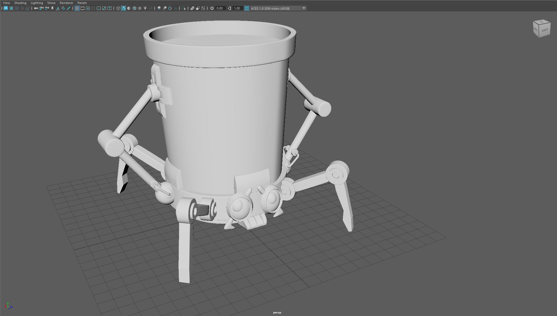 3d model, stylized, maya