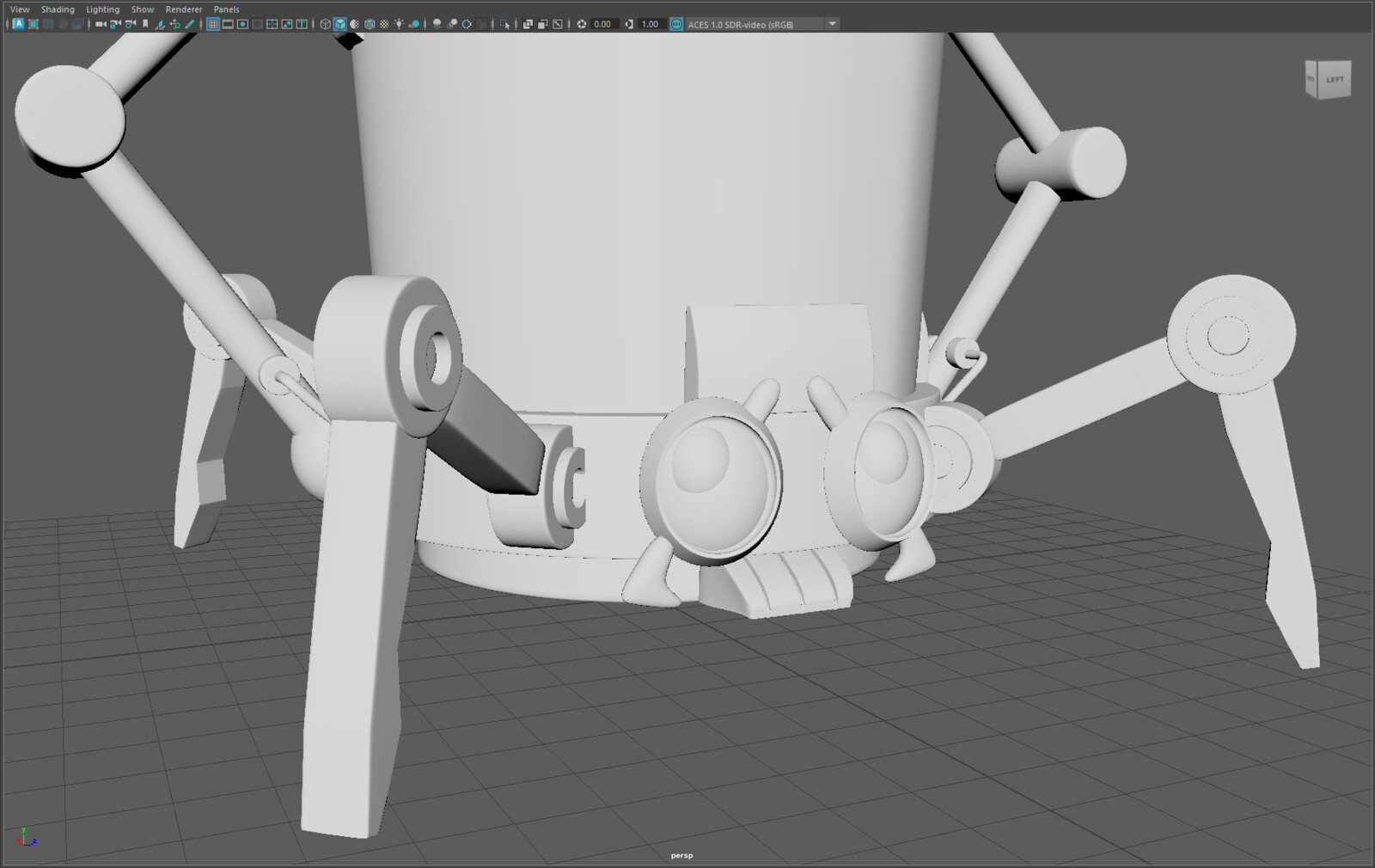 3d model, stylized, maya