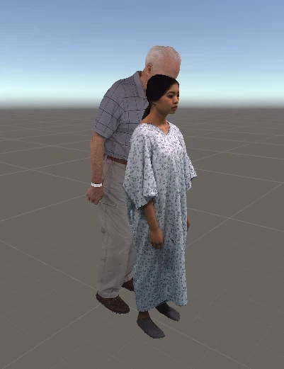 Compared new volumetric footage to previous recordings in Unity to ensure accurate alignment for seamless integration.