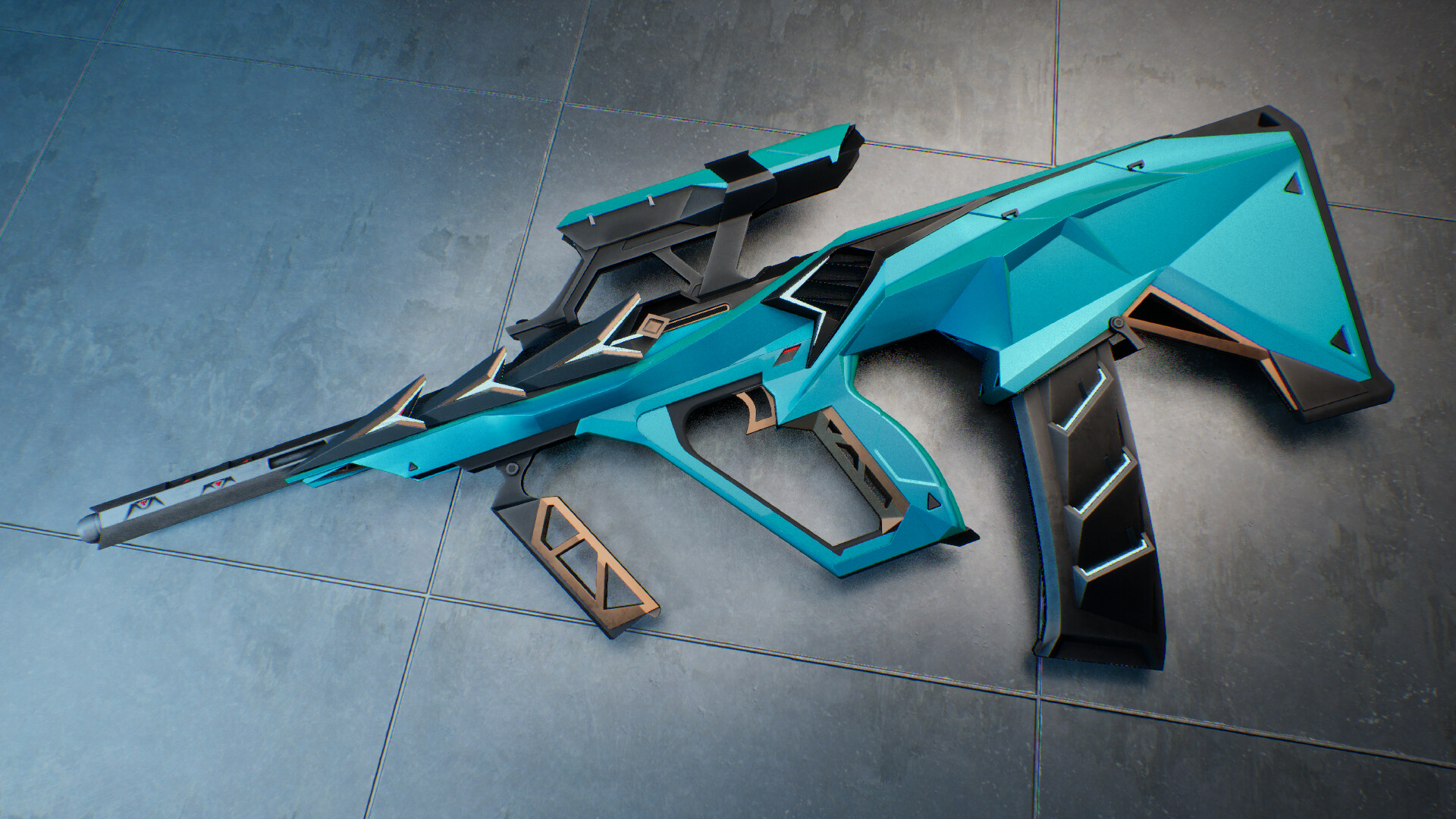 ArtStation - Blue Rifle