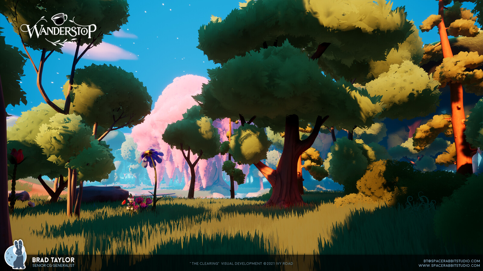 Early visual development for the Clearing
