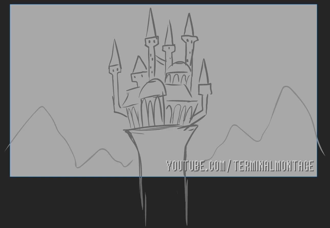Jeremey's animatic! An example of what the work looks like before I bring it to life with color and effects.