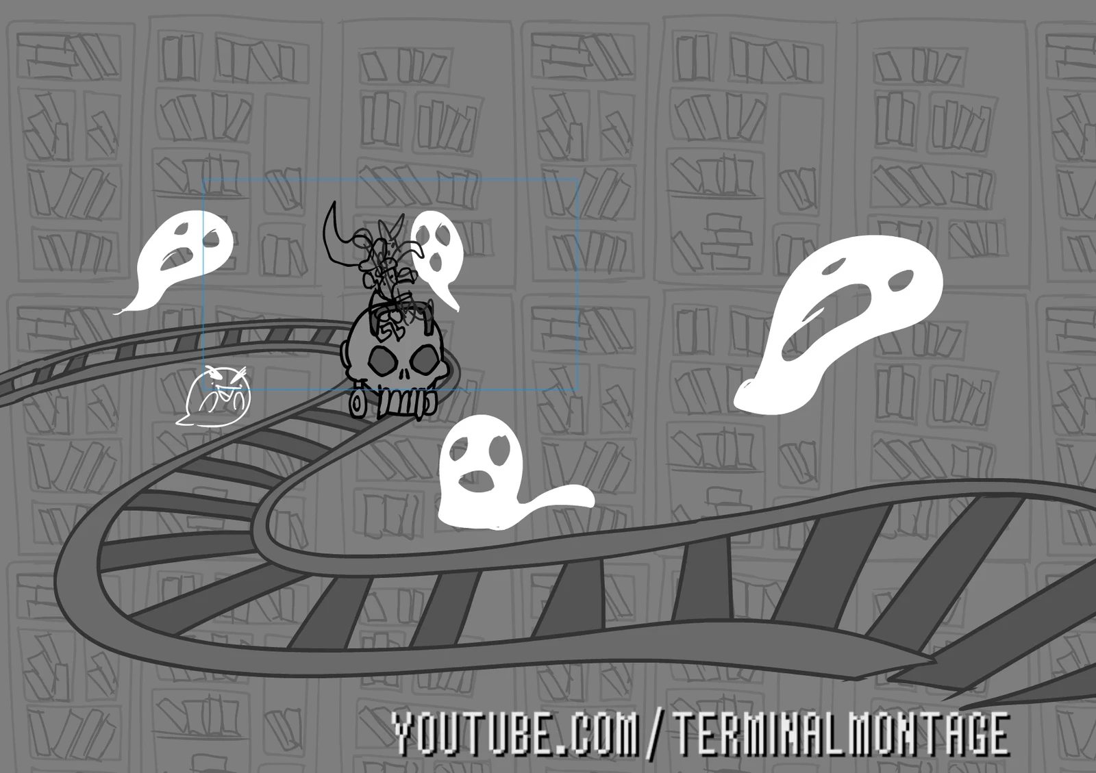 Screenshot of my animatic for DKC2