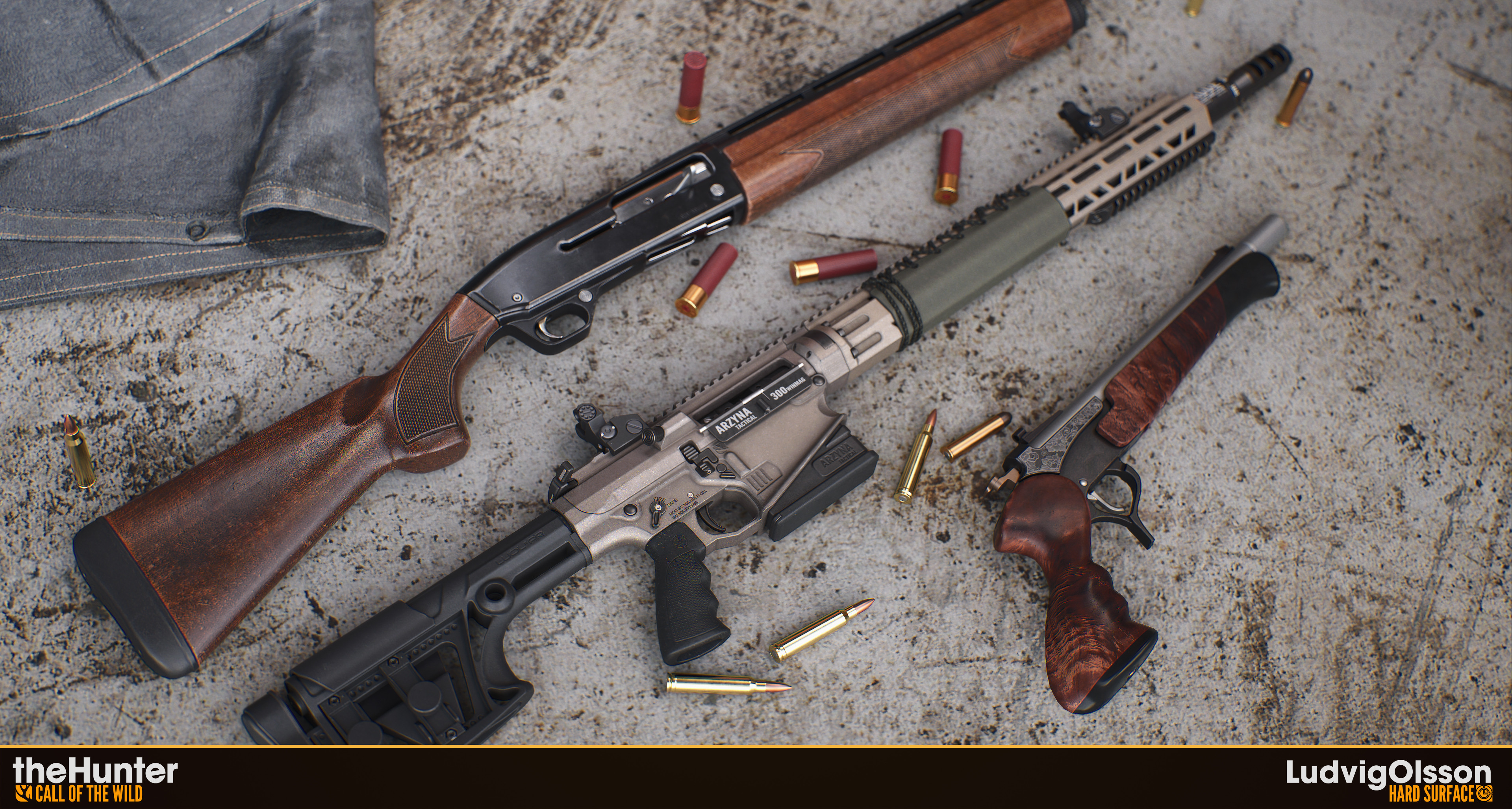 High Caliber Weapon Pack: Version 2