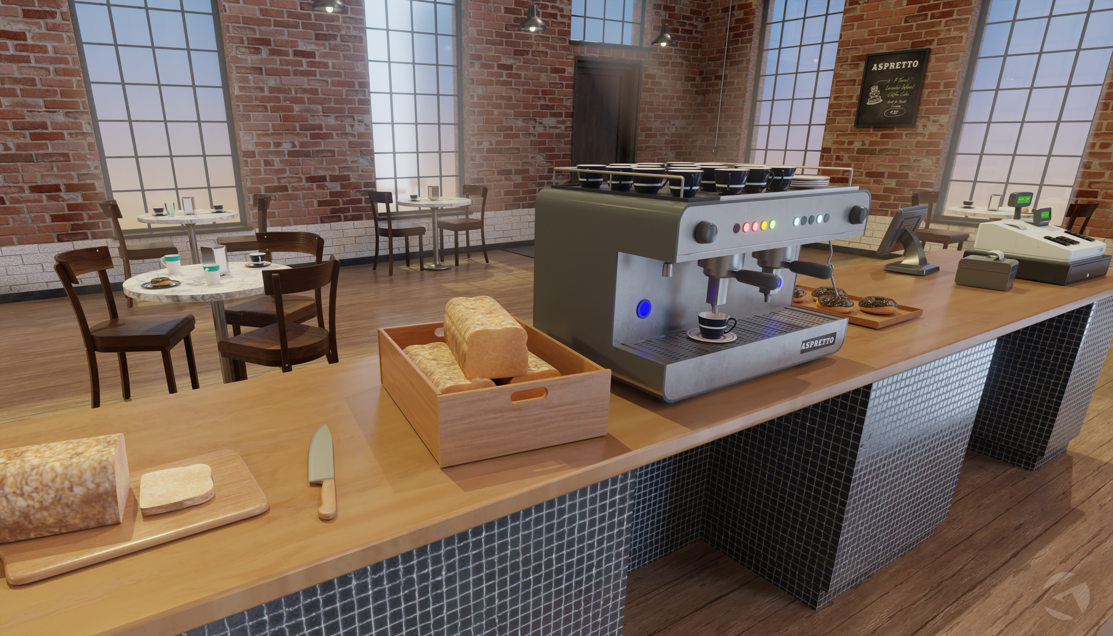 Aspretto Cafe  ©Rift Games