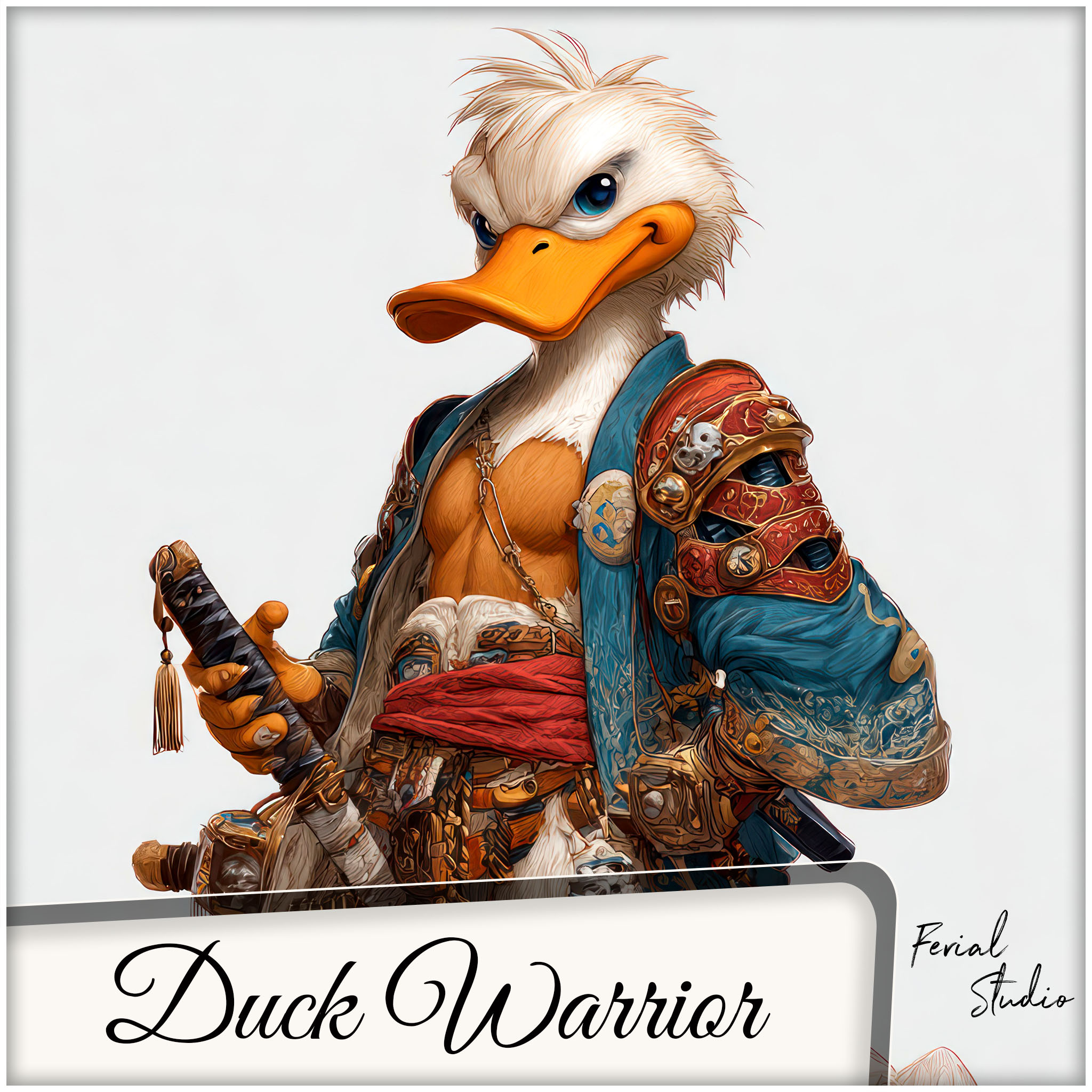 250 Duck Warrior - Cartoon Character Reference Image Pack v.342 |4K|
https://www.artstation.com/a/50401054