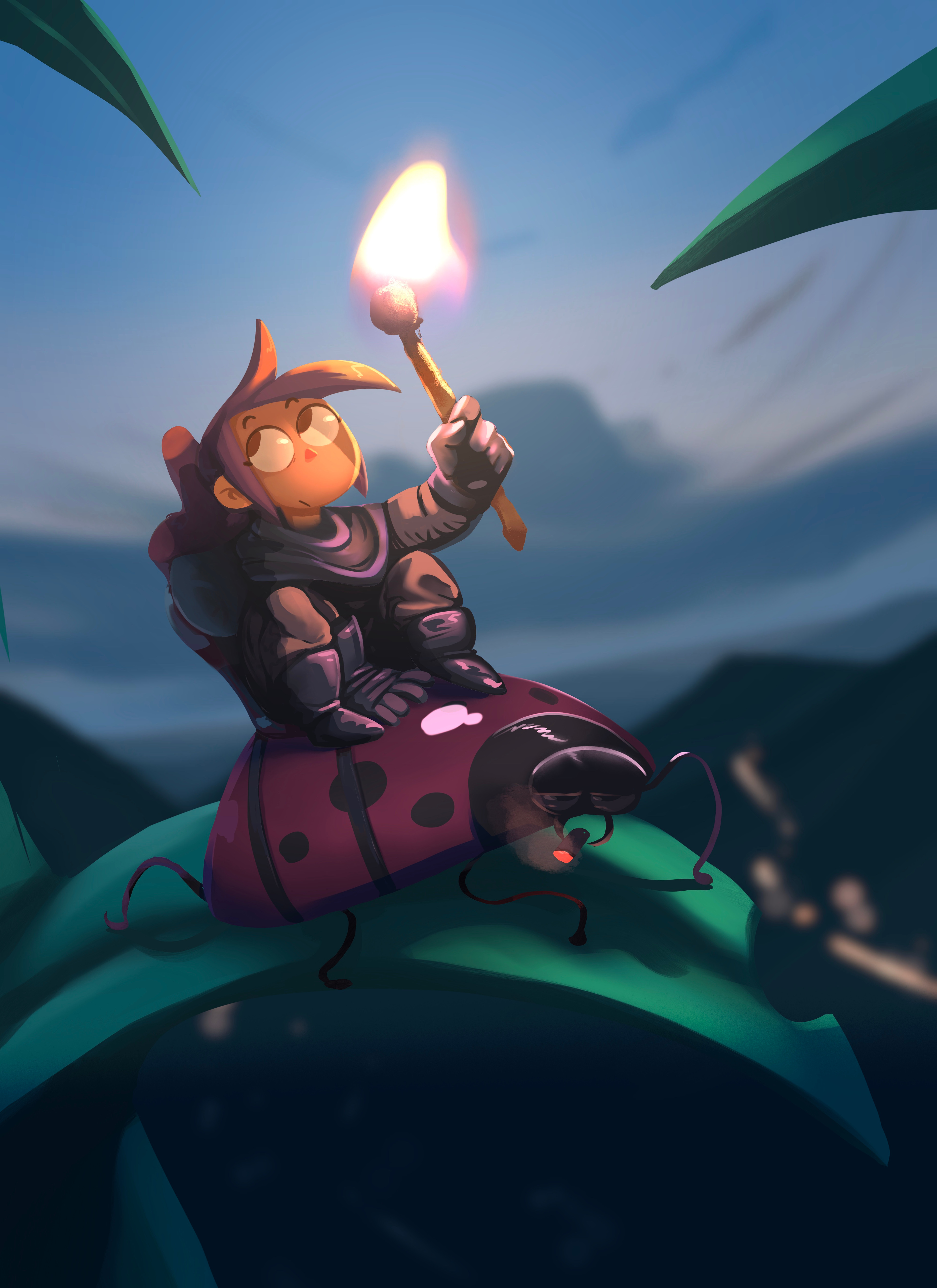 The Torchbearer's Journey — Microworlds Explorer
