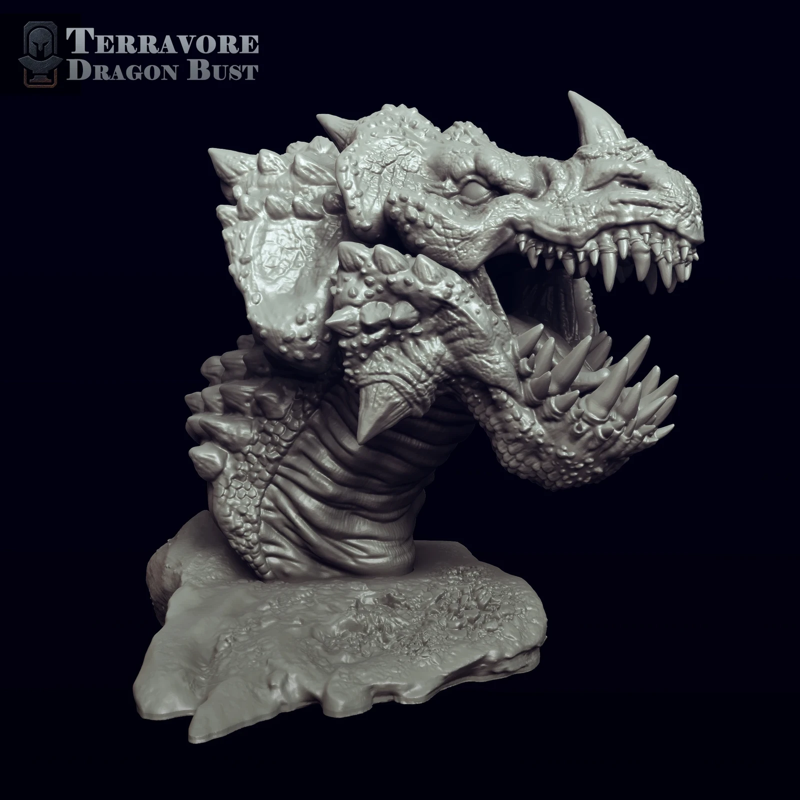 Terravore dragon bust
