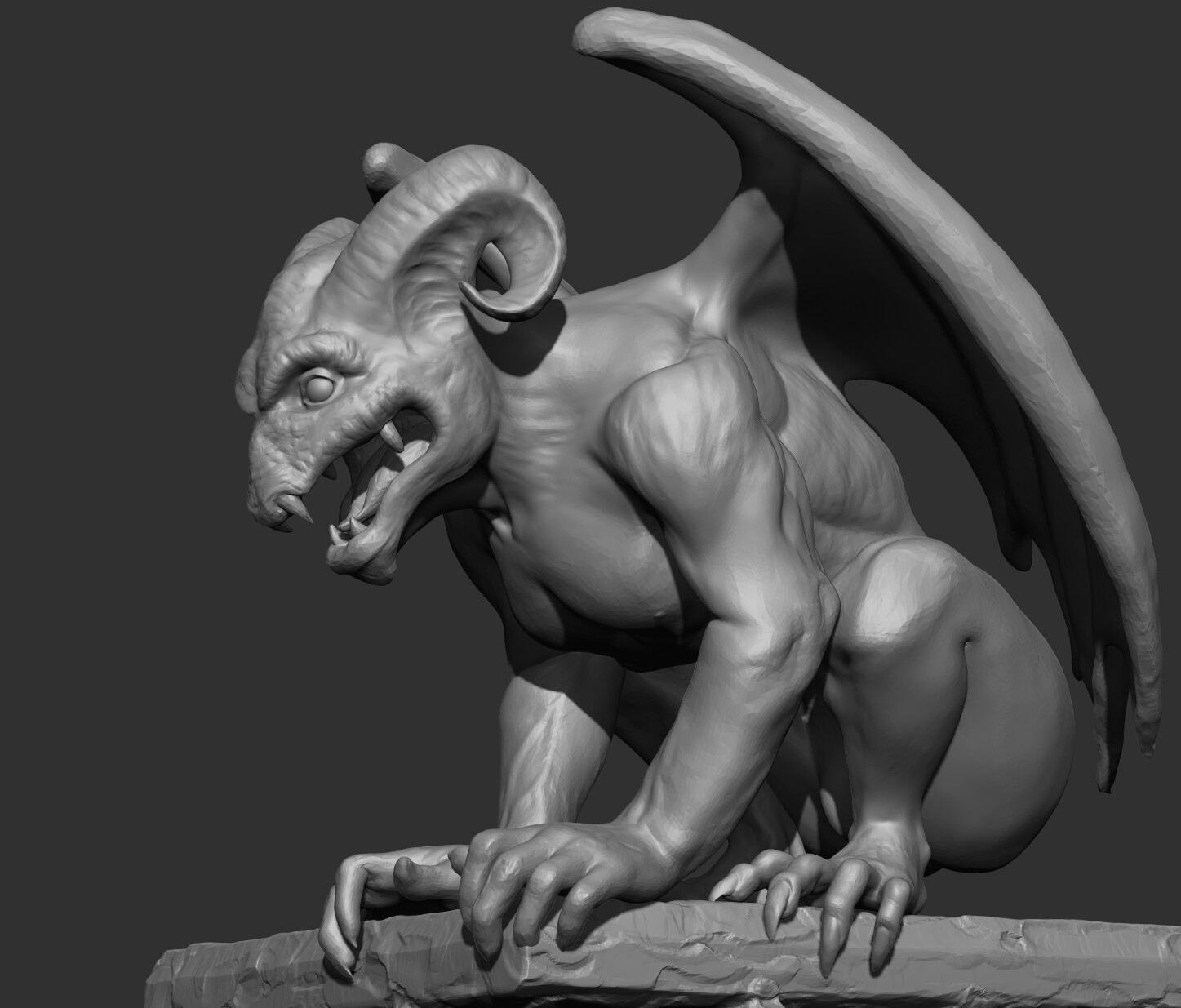 ZBrush BPR Render of Sculpt