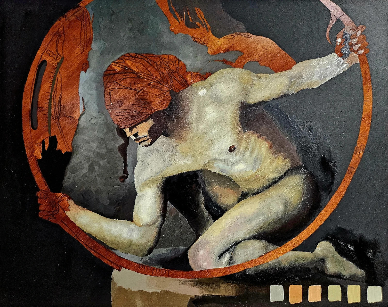 Master Study, "Narcissus" by Roberto Ferri