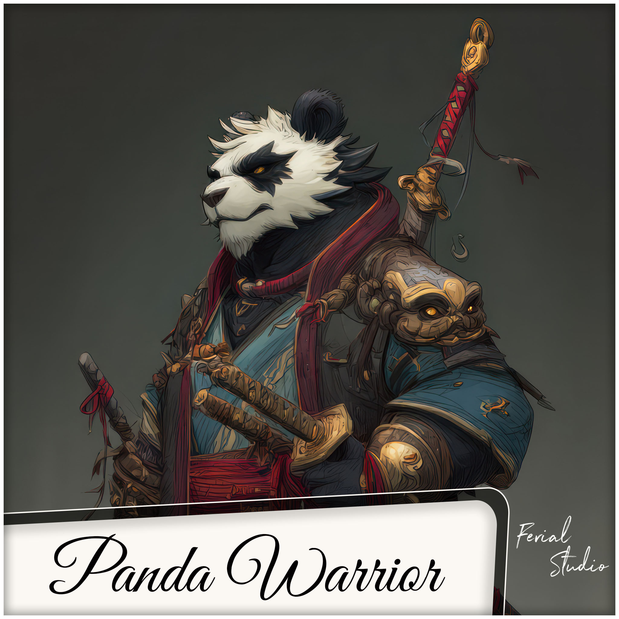240 Panda Warrior - Cartoon Character Reference Image Pack v.345 |4K|
https://www.artstation.com/a/50642485