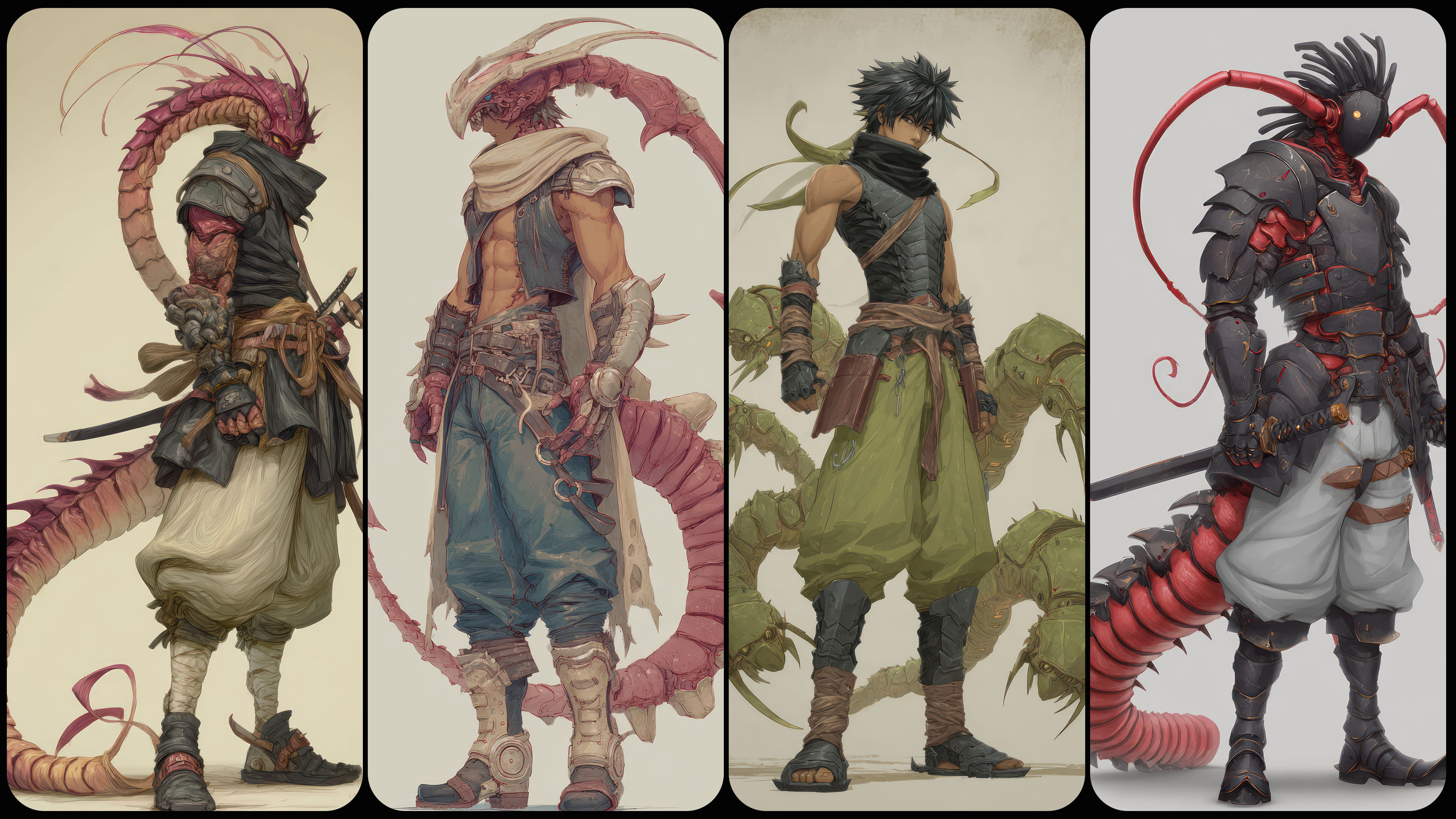 230 Centipede Warrior - Cartoon Character Reference Image Pack v.347 |4K|
https://www.artstation.com/a/50731262