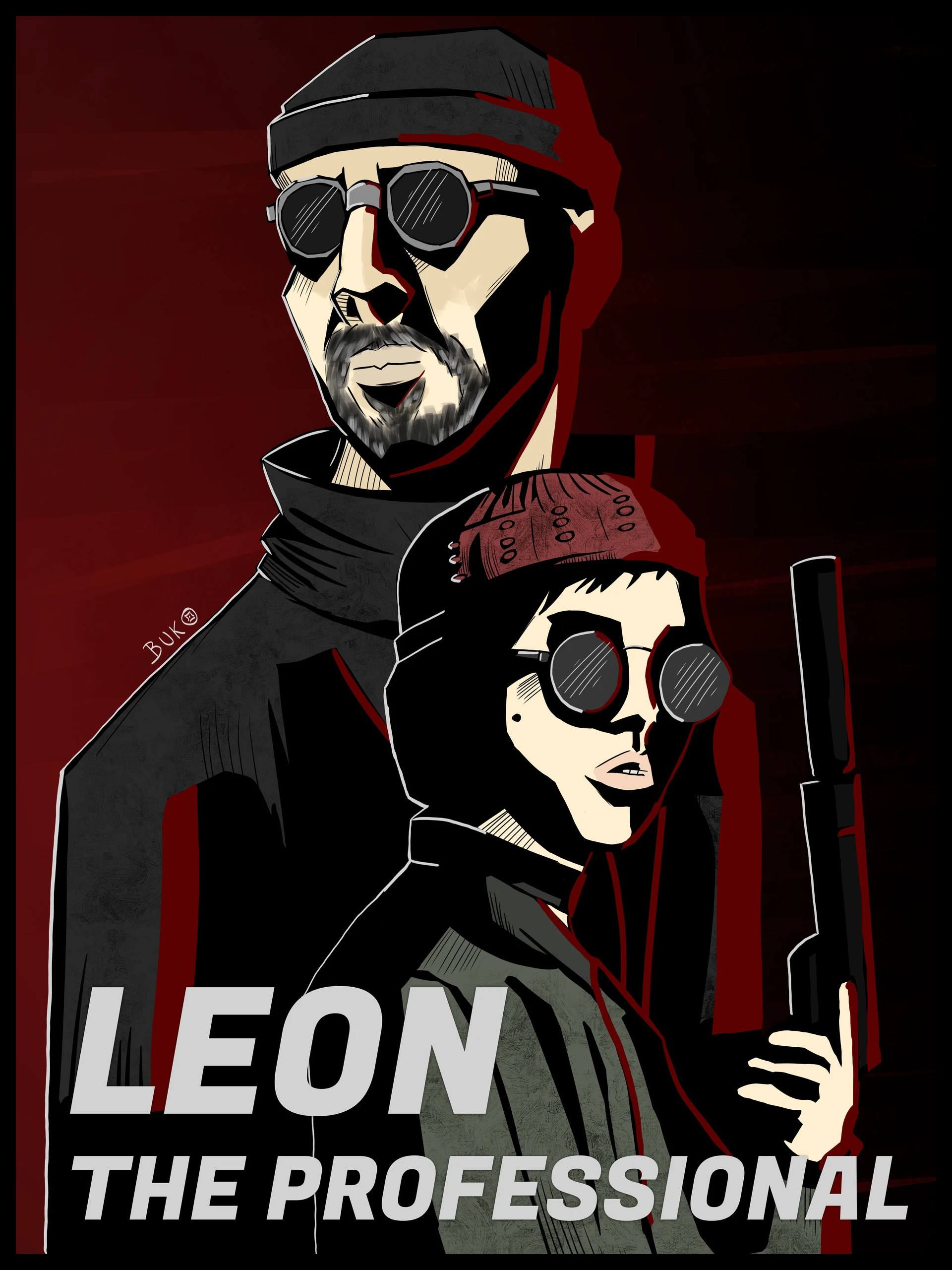 ArtStation - Leon The Professional Poster