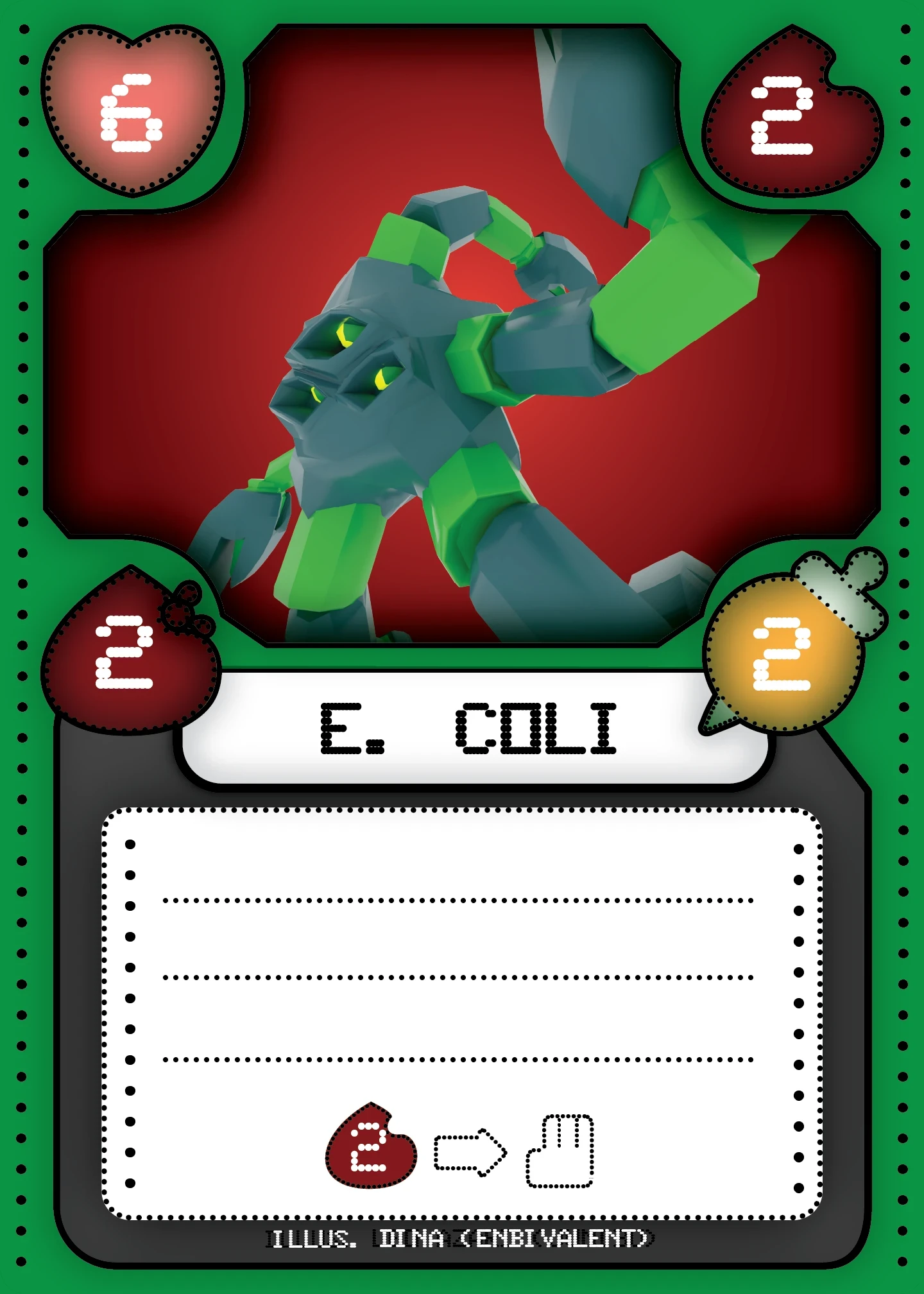 Variant of preliminary card design