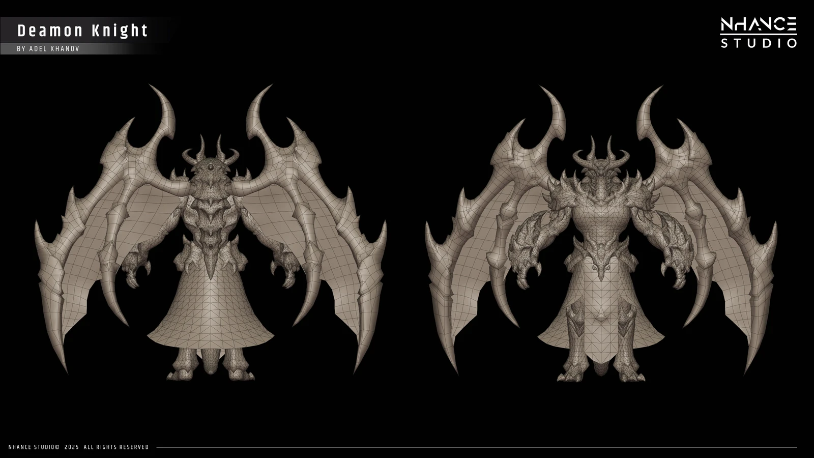Low poly - Wireframe