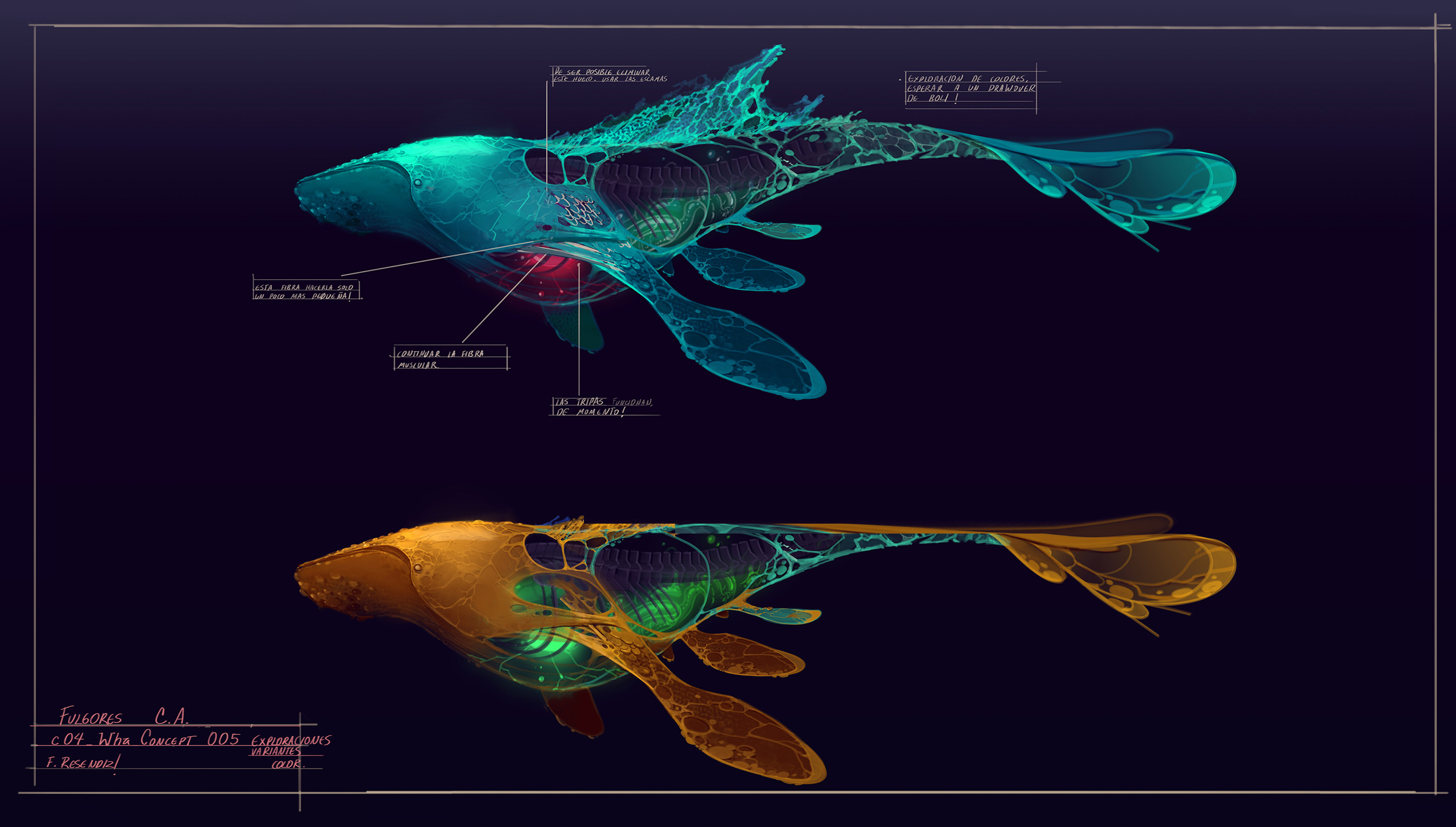 Creature Design by the amazing Francisco Reséndiz