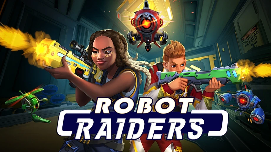 Recent work includes Art Direction for Robot Raiders - shown here are a marketing image for the game. The render was done by Meta artists, but features two robot and weapon designs of mine + an environment that I designed and contributed heavily towards.